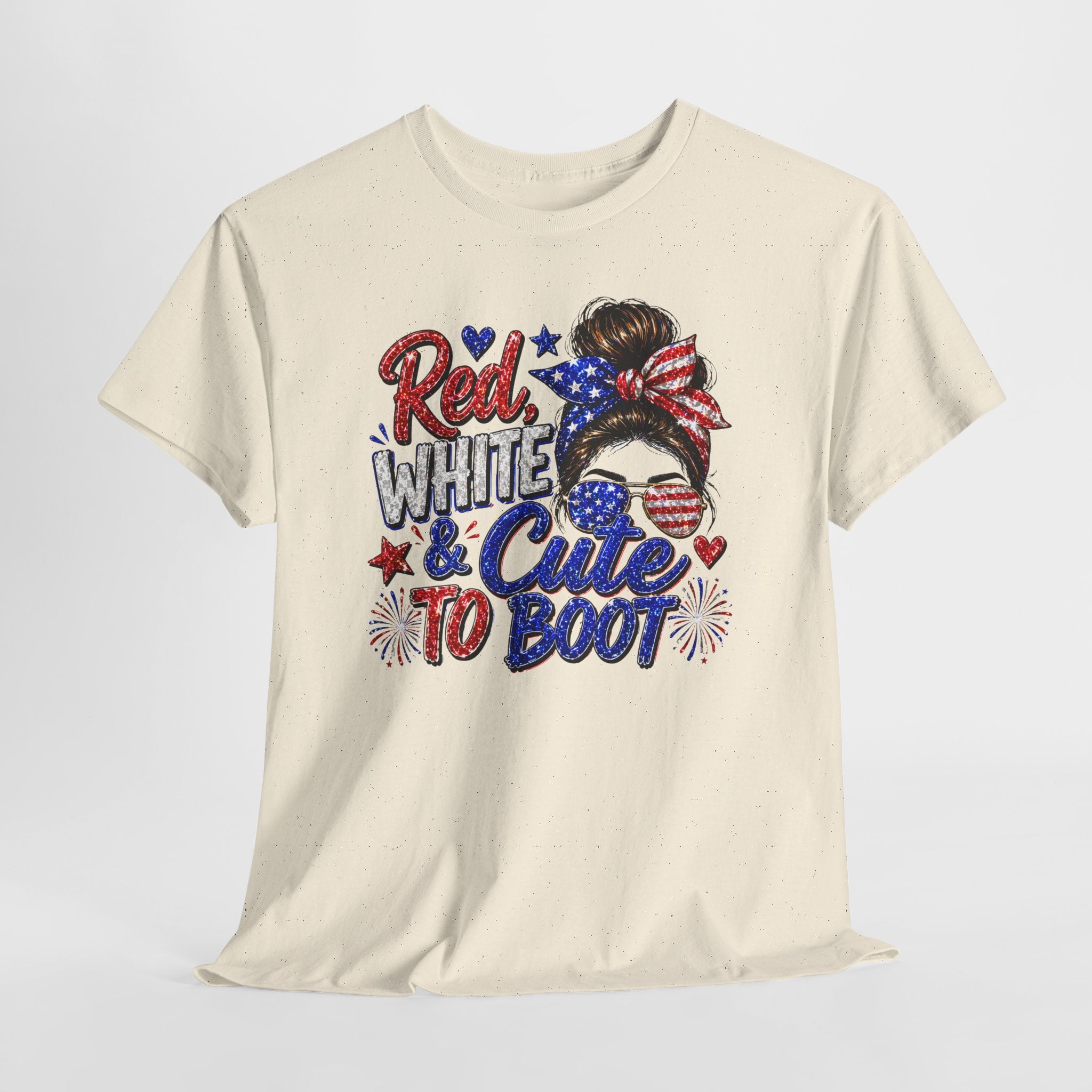 Patriotic 'Red White & Cute To Boot' Tee