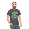 Alien Mushroom Graphic Tee - "Blaze It Till You’re A-LIEN" Psychedelic Cartoon Shirt