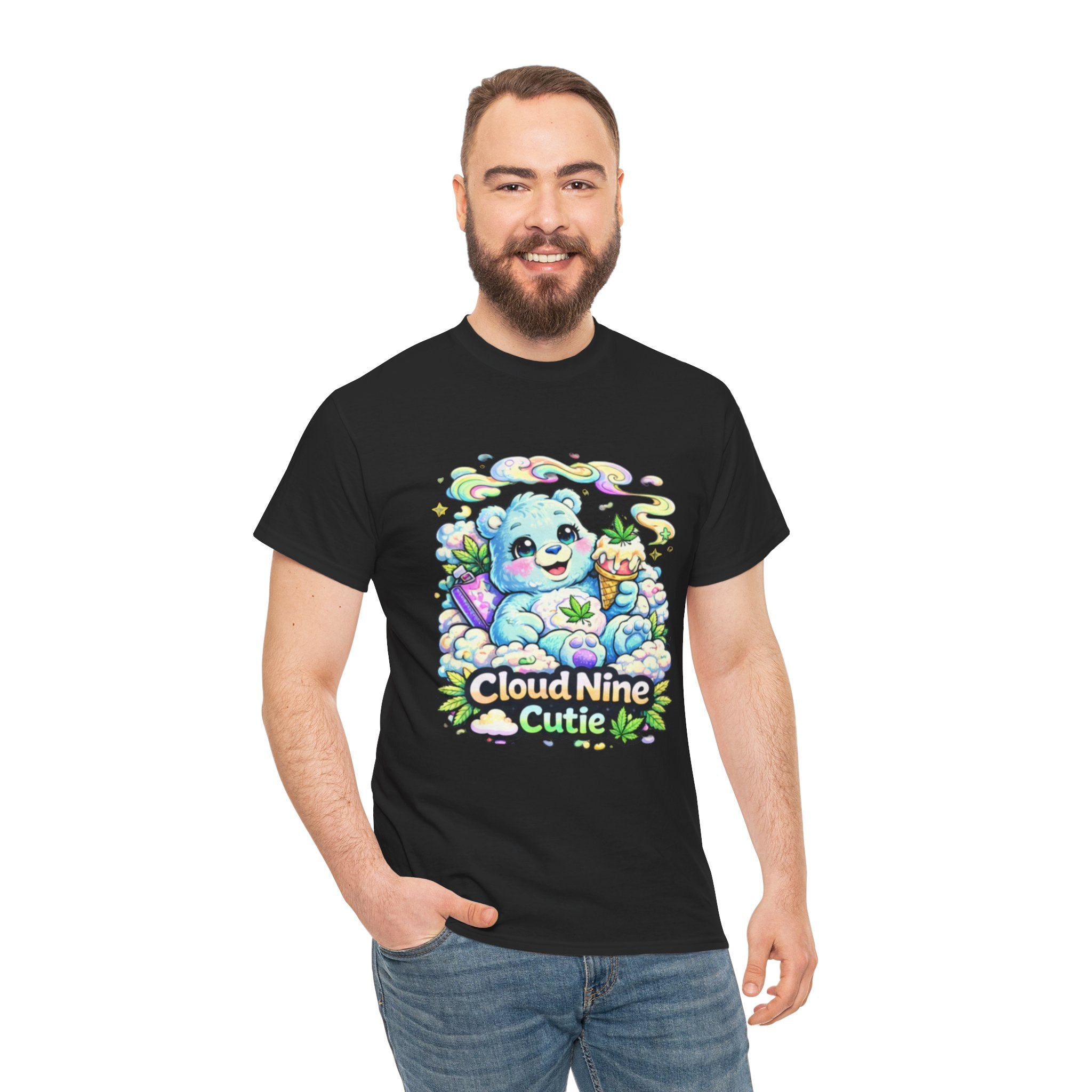Cloud Nine Cutie Tee — Cute Cloud Puppy Graphic T-Shirt