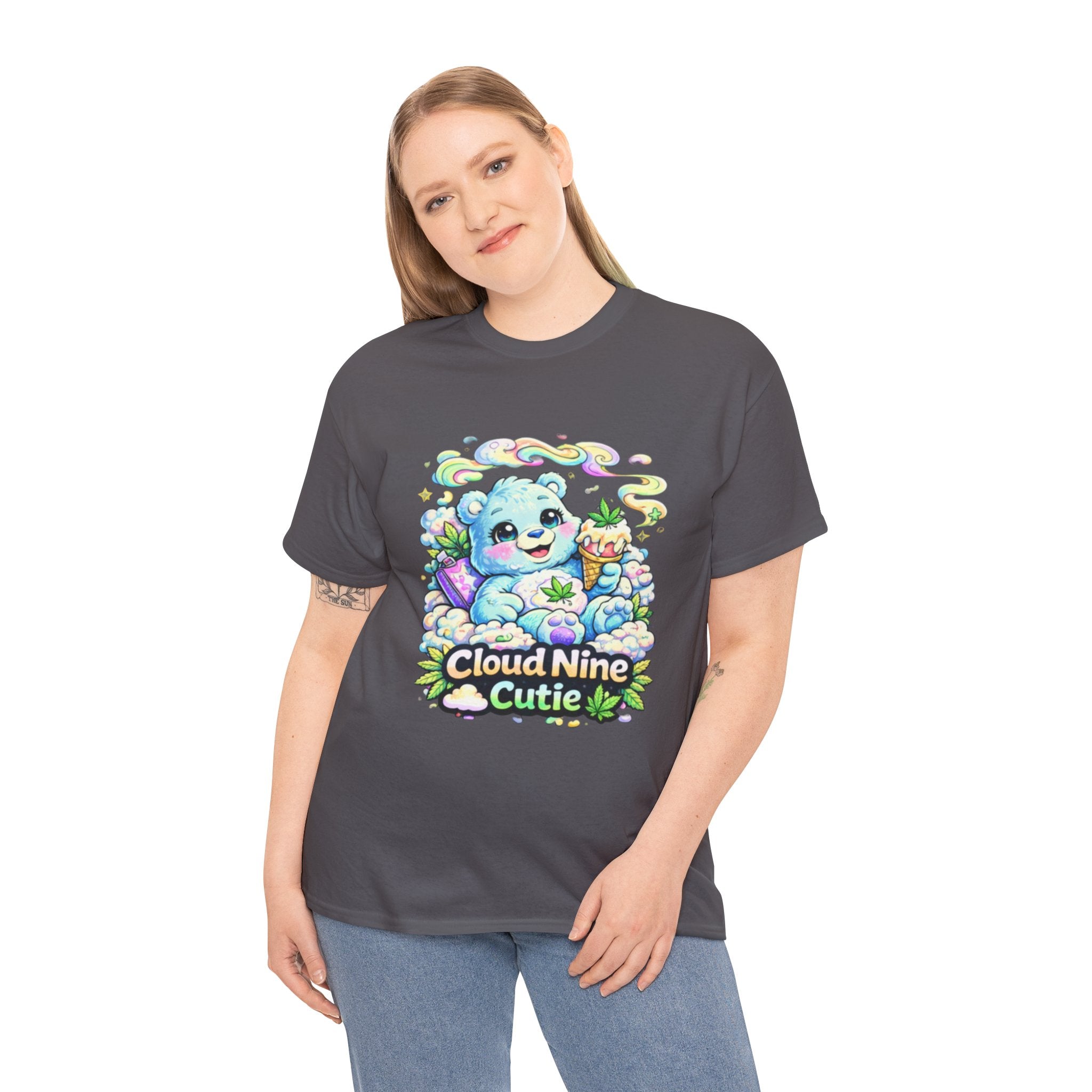 Cloud Nine Cutie Tee — Cute Cloud Puppy Graphic T-Shirt