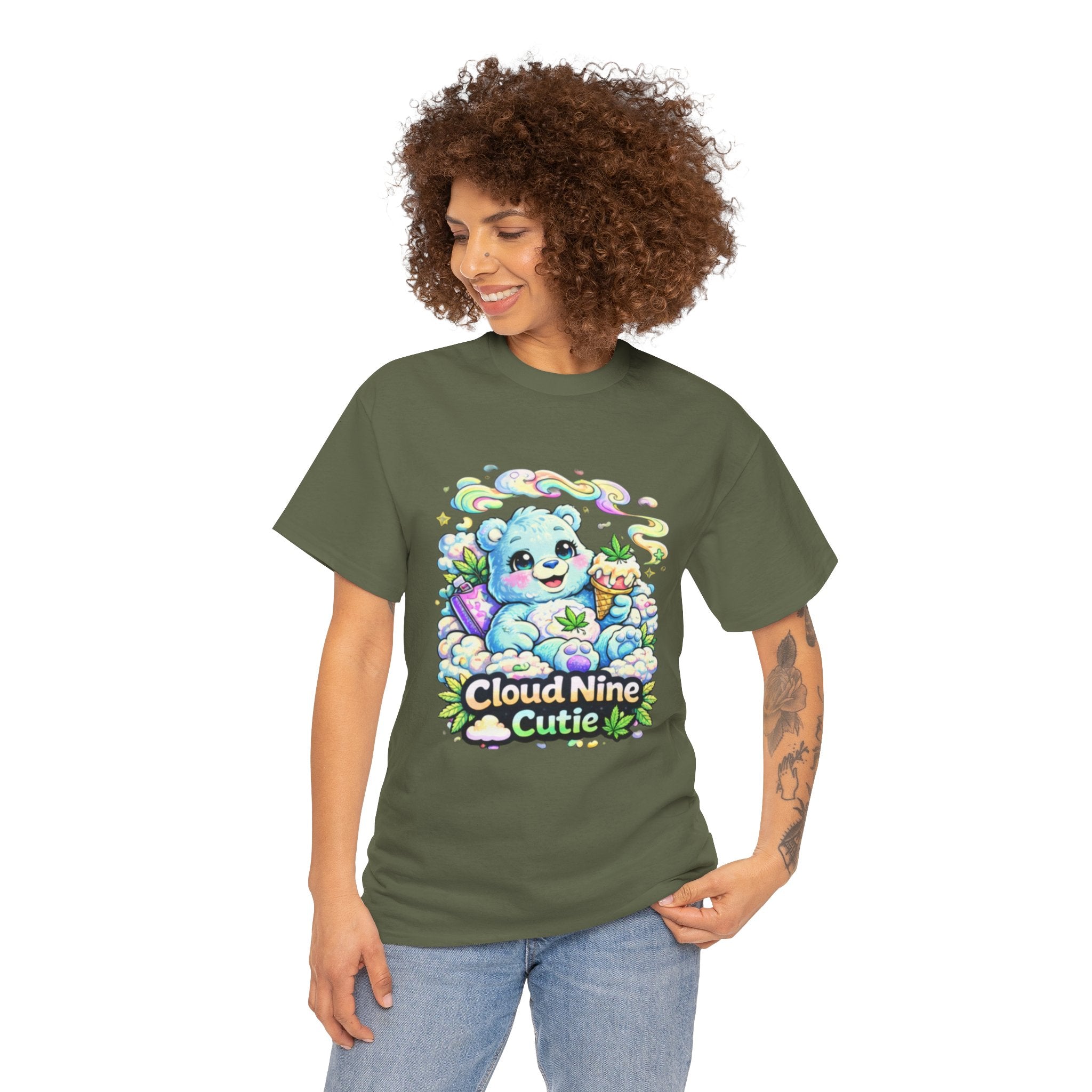 Cloud Nine Cutie Tee — Cute Cloud Puppy Graphic T-Shirt
