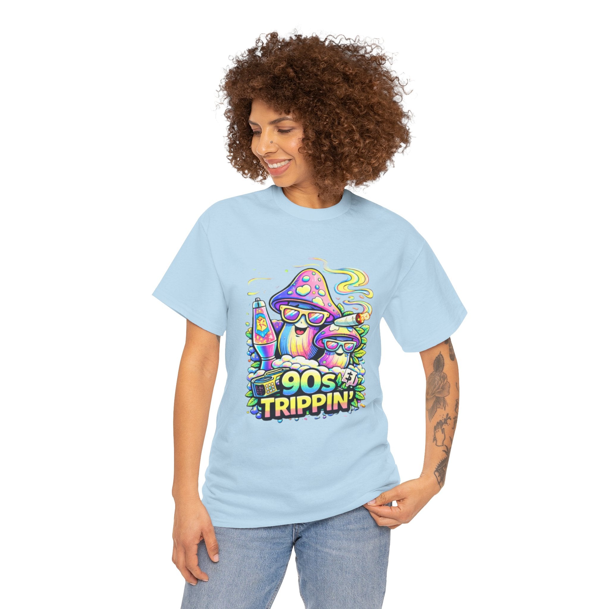 90s Trippin' Mushroom Tee