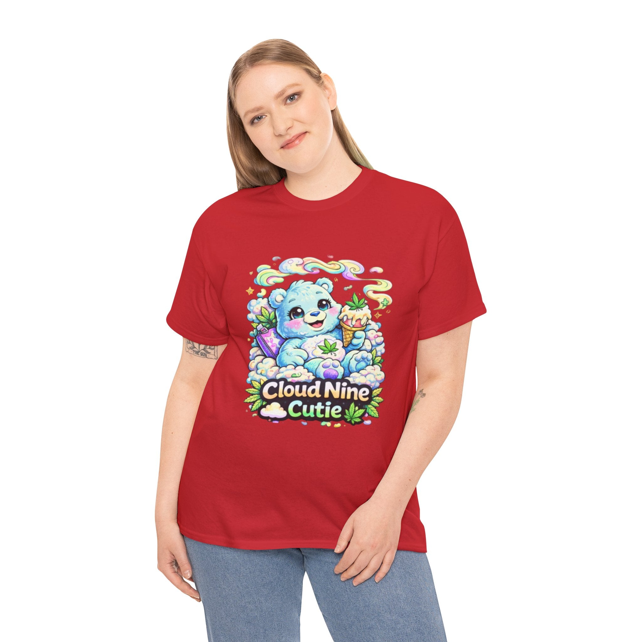 Cloud Nine Cutie Tee — Cute Cloud Puppy Graphic T-Shirt