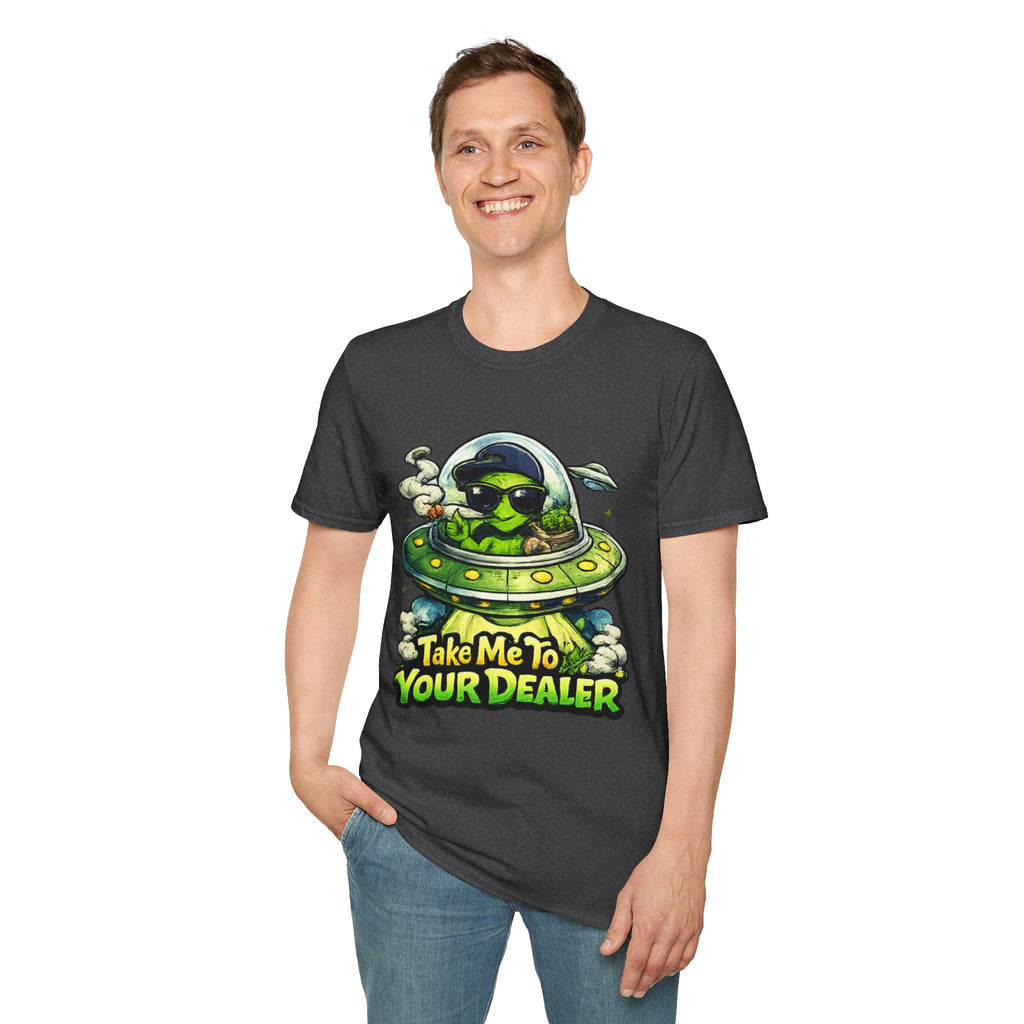 Take Me To Your Dealer Alien T-Shirt