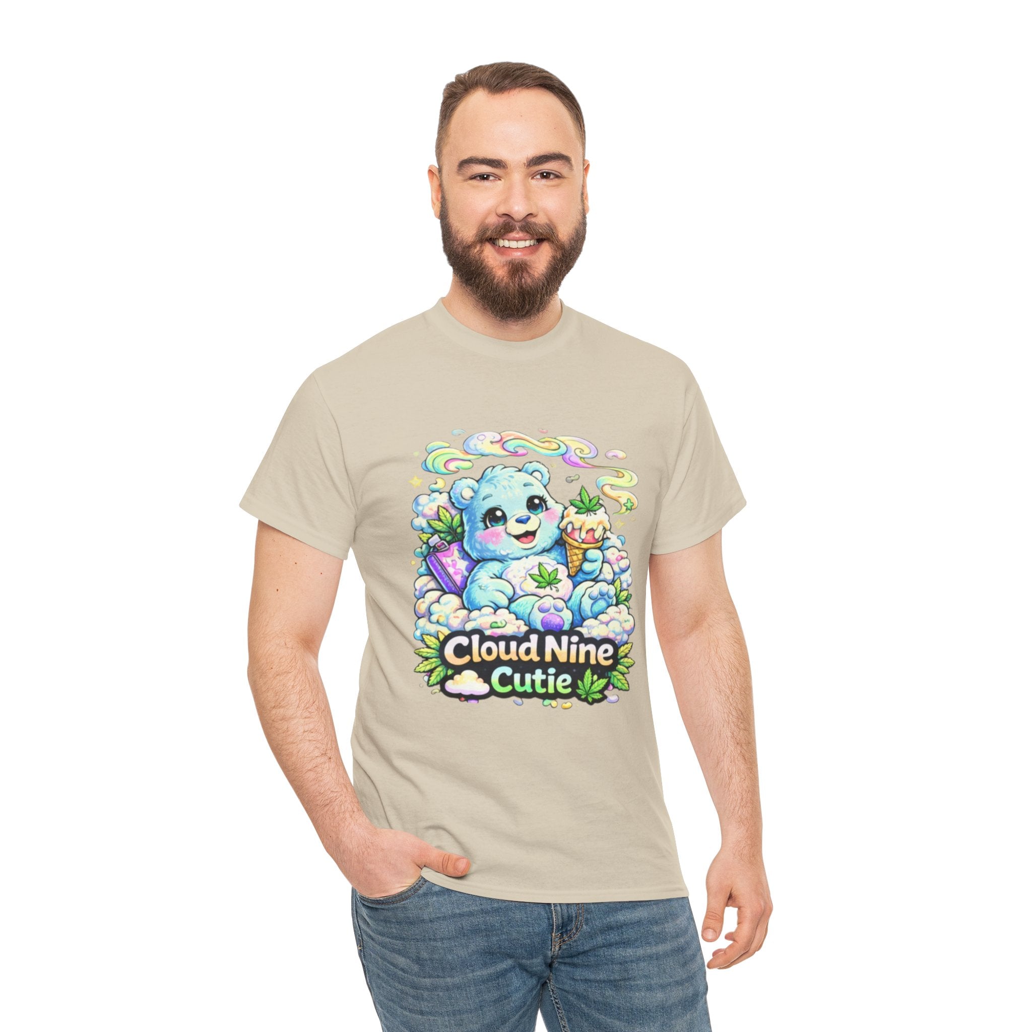 Cloud Nine Cutie Tee — Cute Cloud Puppy Graphic T-Shirt