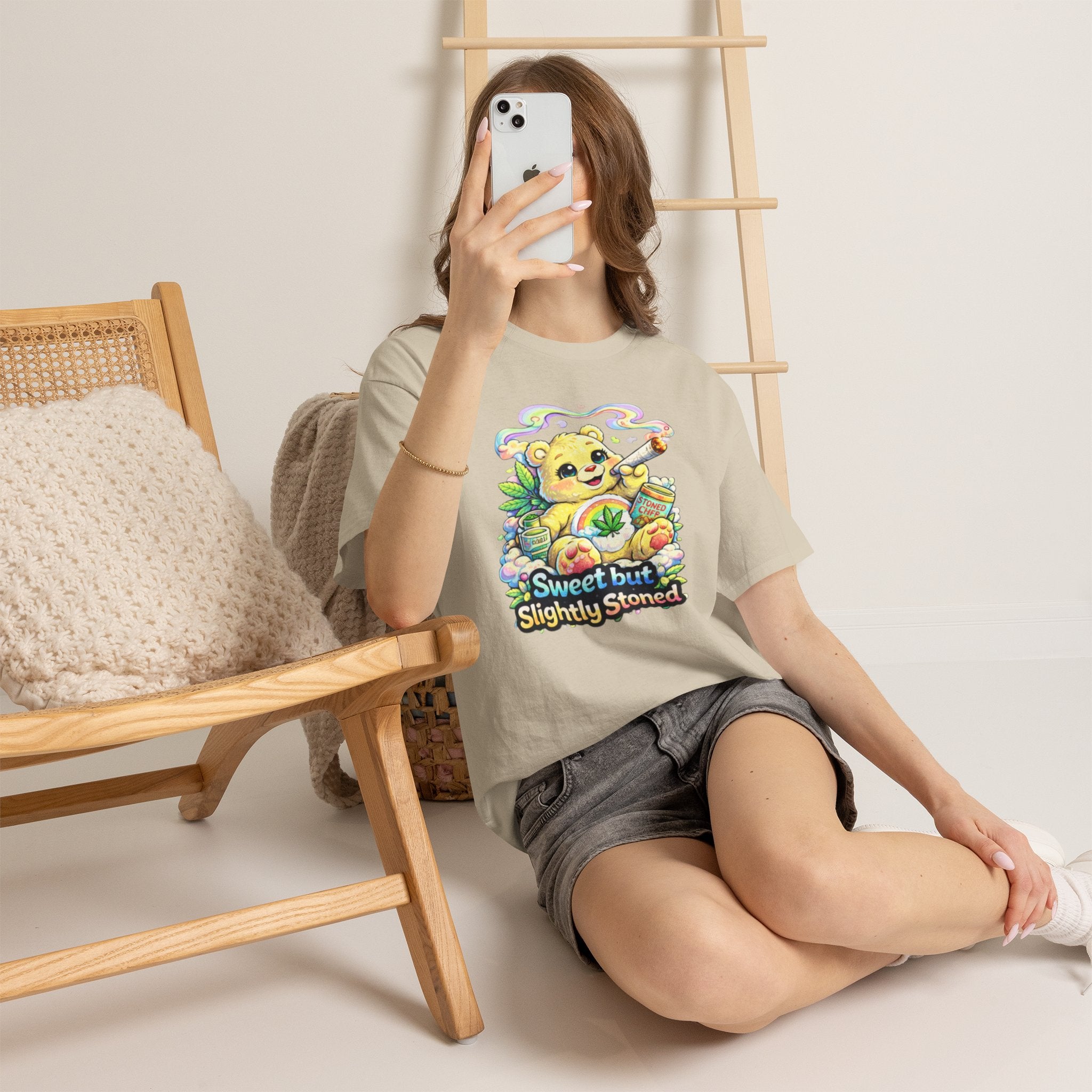 Sweet But Slightly Stoned Bear T-Shirt