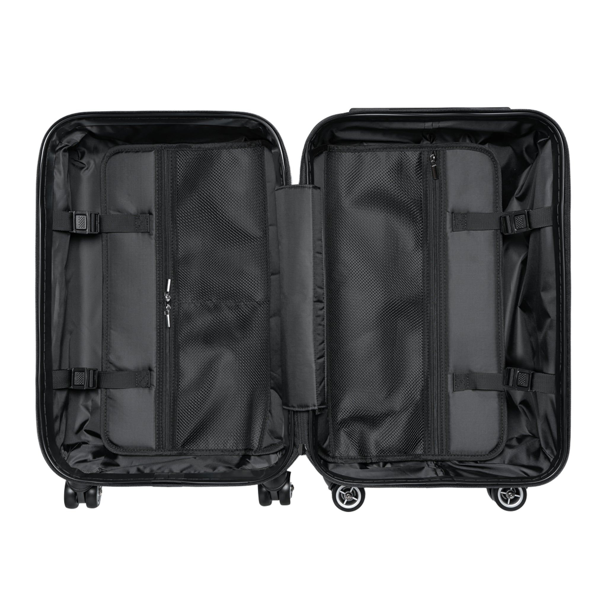 Suitcase — 420 Savage Colorful Rolling Luggage (Psychedelic Rainbow Travel Case)