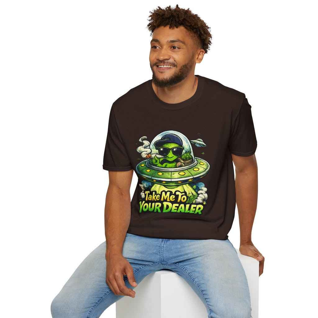 Take Me To Your Dealer Alien T-Shirt