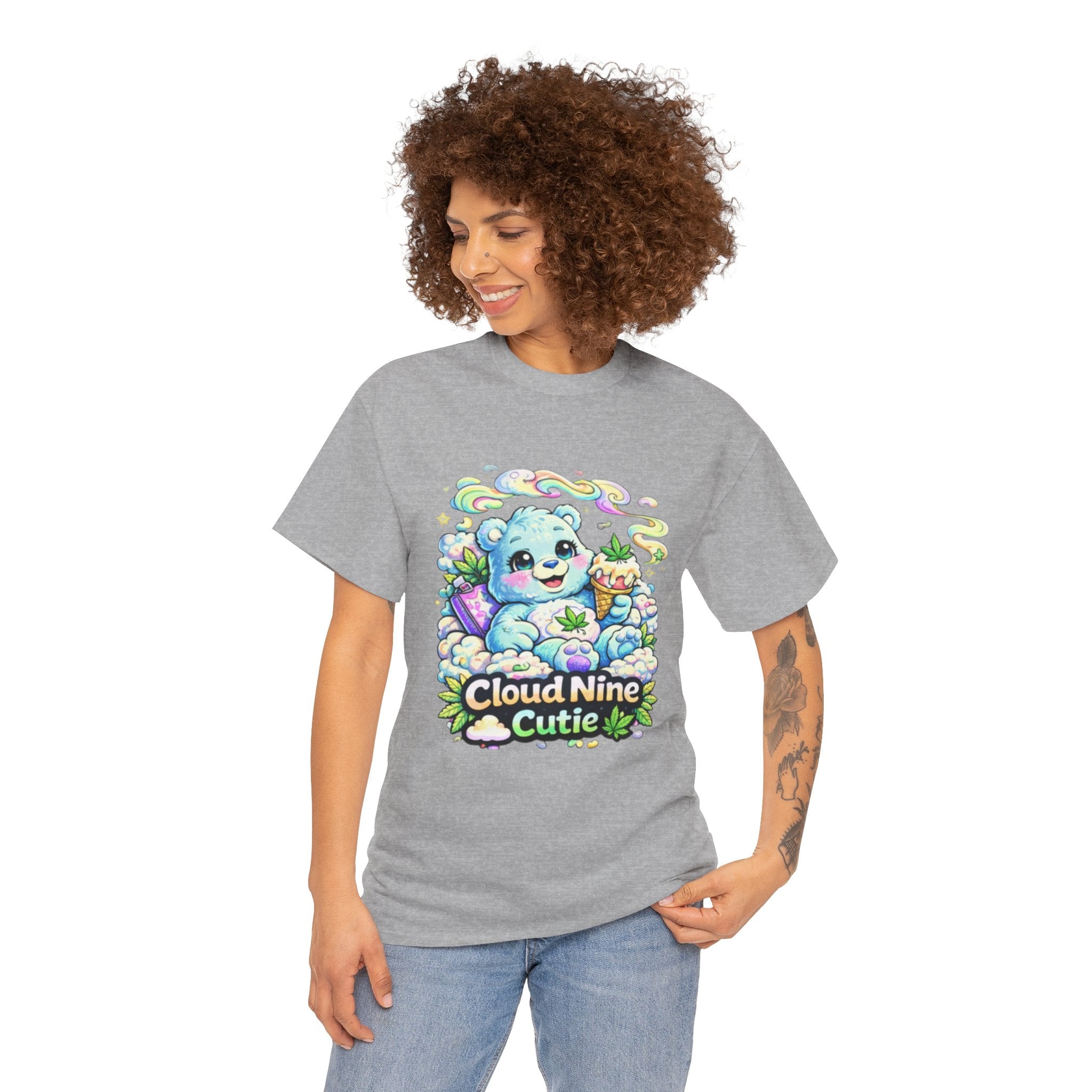 Cloud Nine Cutie Tee — Cute Cloud Puppy Graphic T-Shirt