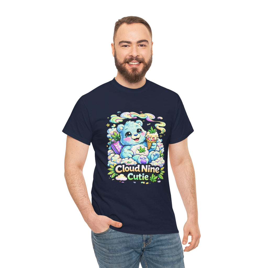 Cloud Nine Cutie Tee — Cute Cloud Puppy Graphic T-Shirt