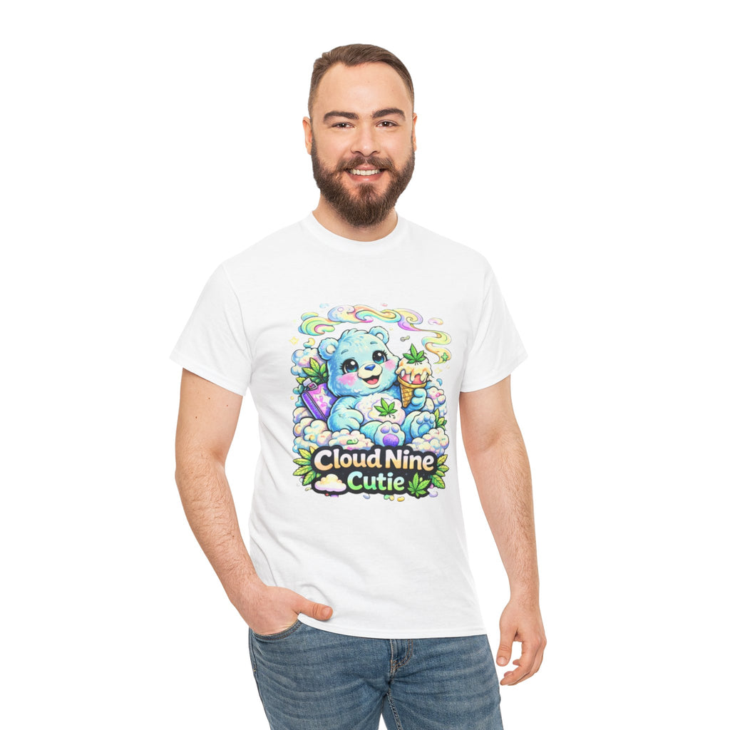 Cloud Nine Cutie Tee — Cute Cloud Puppy Graphic T-Shirt