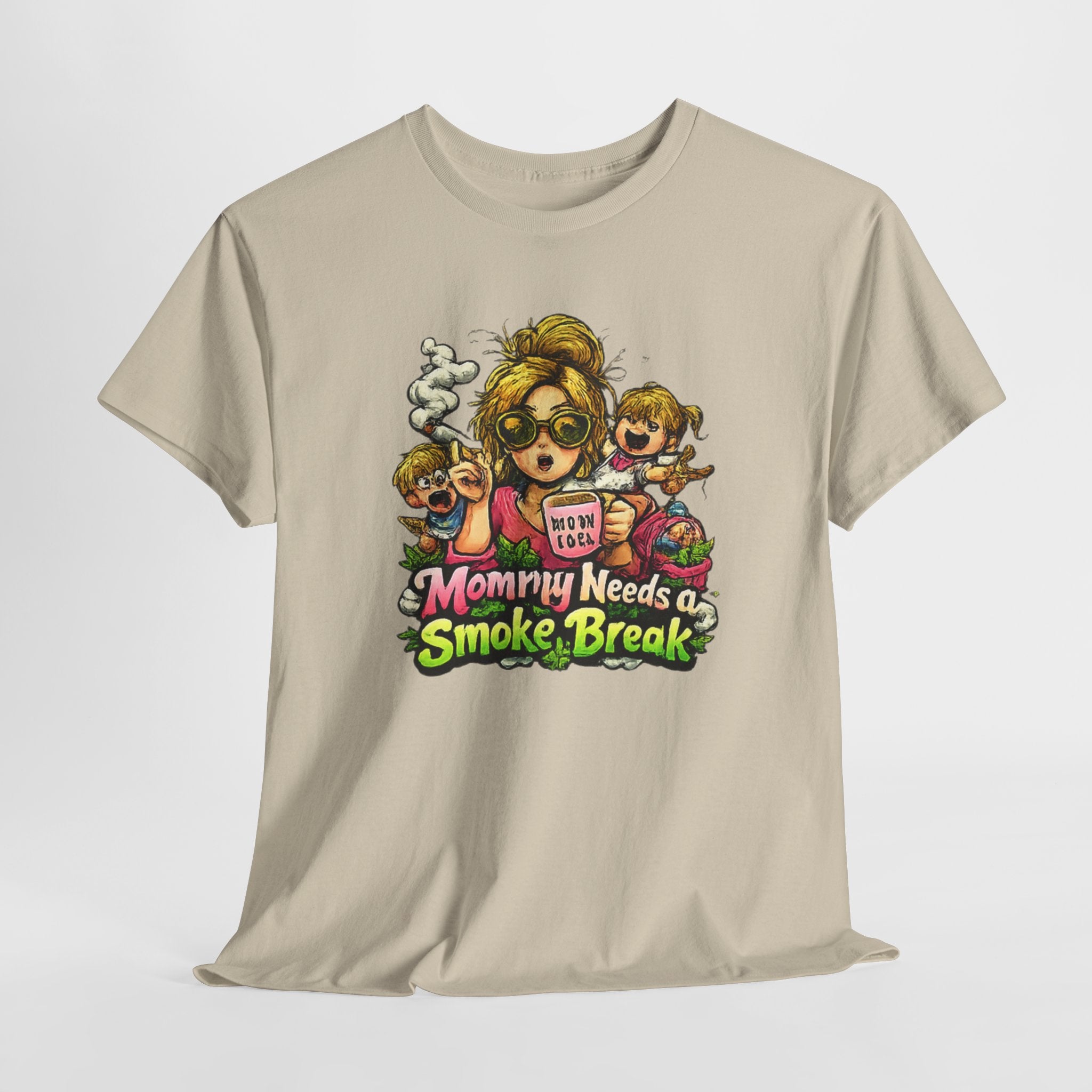 Mommy Needs a Smoke Break T-Shirt — Funny Mom Graphic Tee