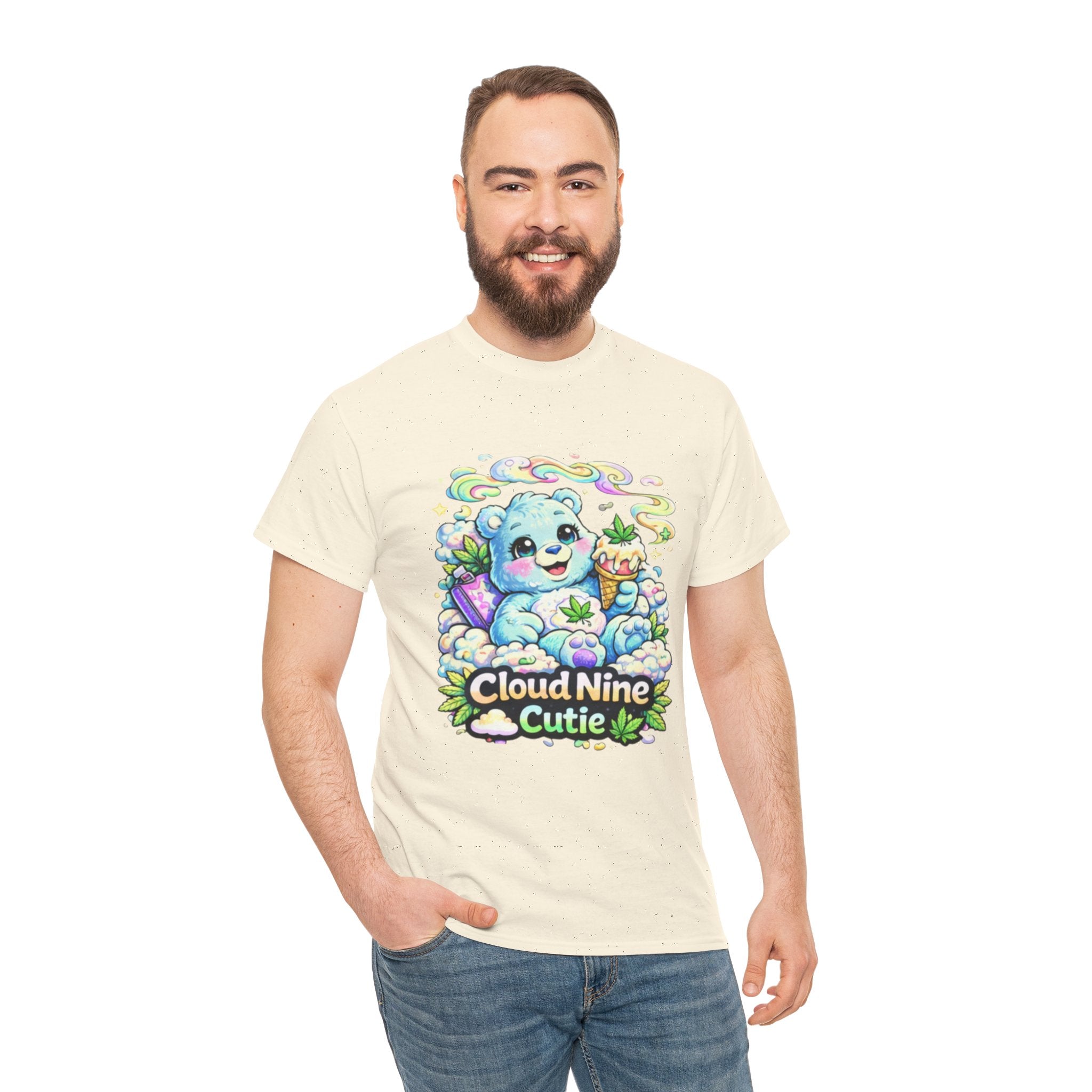 Cloud Nine Cutie Tee — Cute Cloud Puppy Graphic T-Shirt