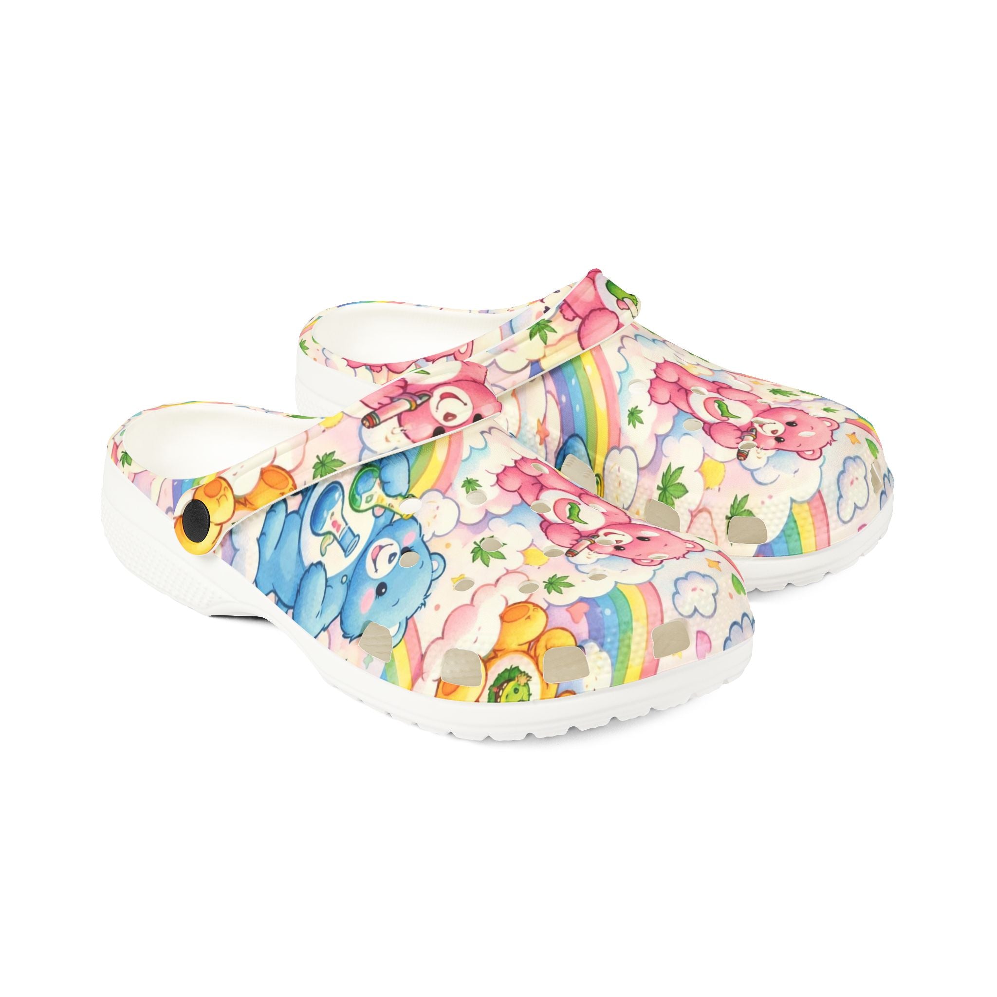 Care Bears Rainbow Clogs – Colorful EVA Foam Slip-On Shoes