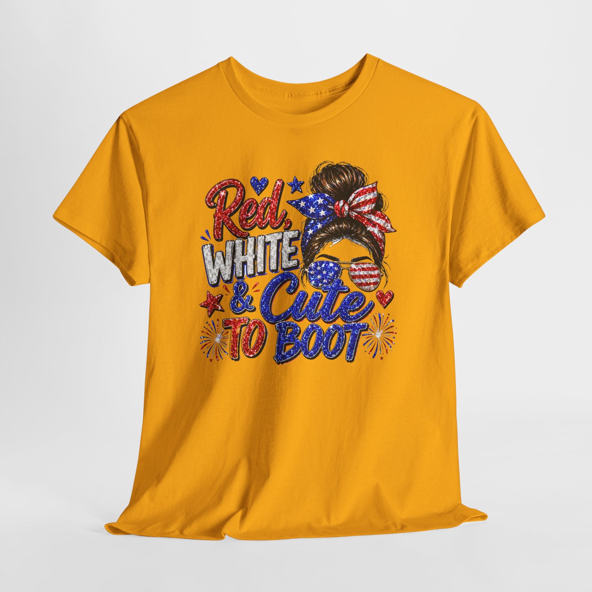 Patriotic 'Red White & Cute To Boot' Tee