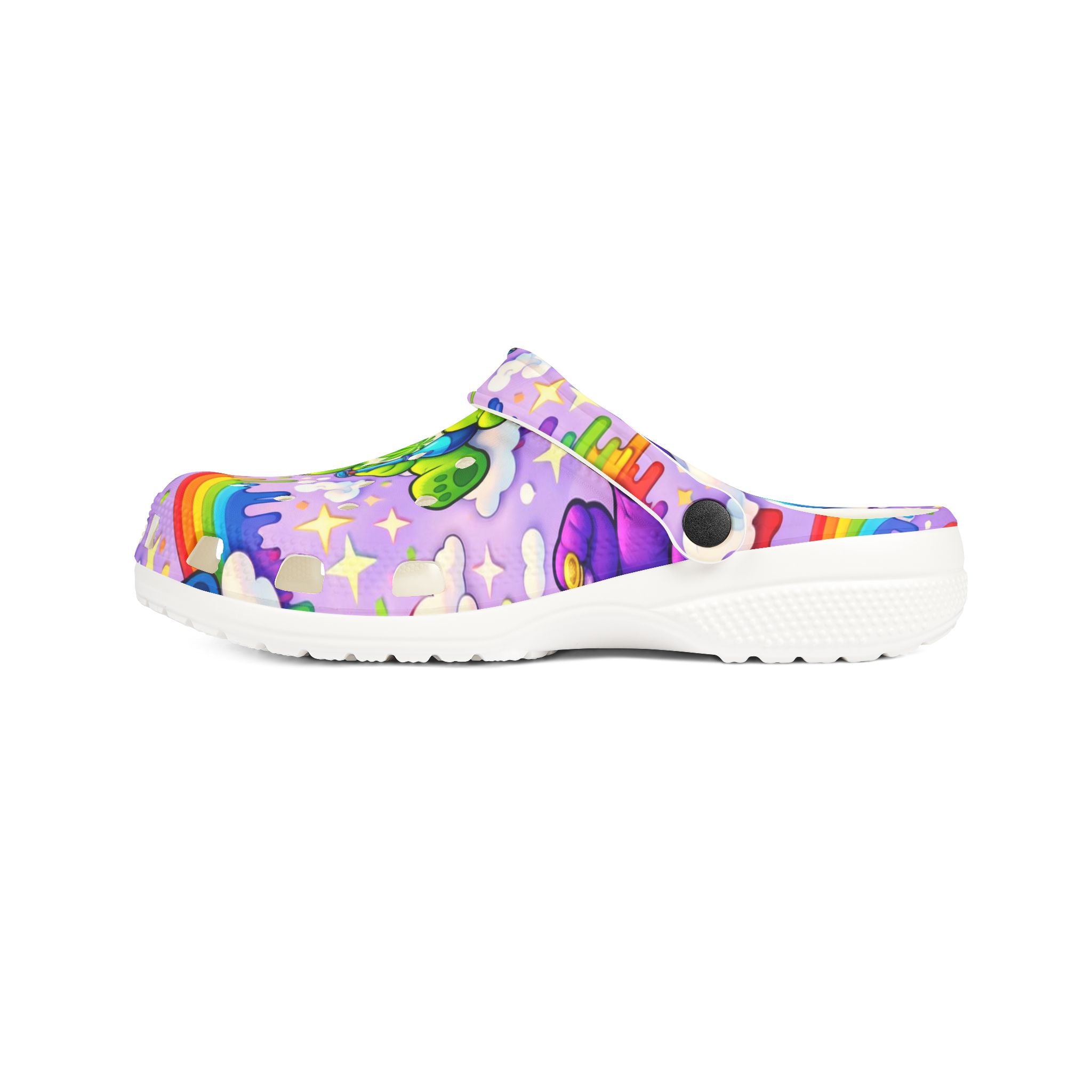 Care Bears Rainbow Clog — Colorful EVA Foam Slip-On Shoes