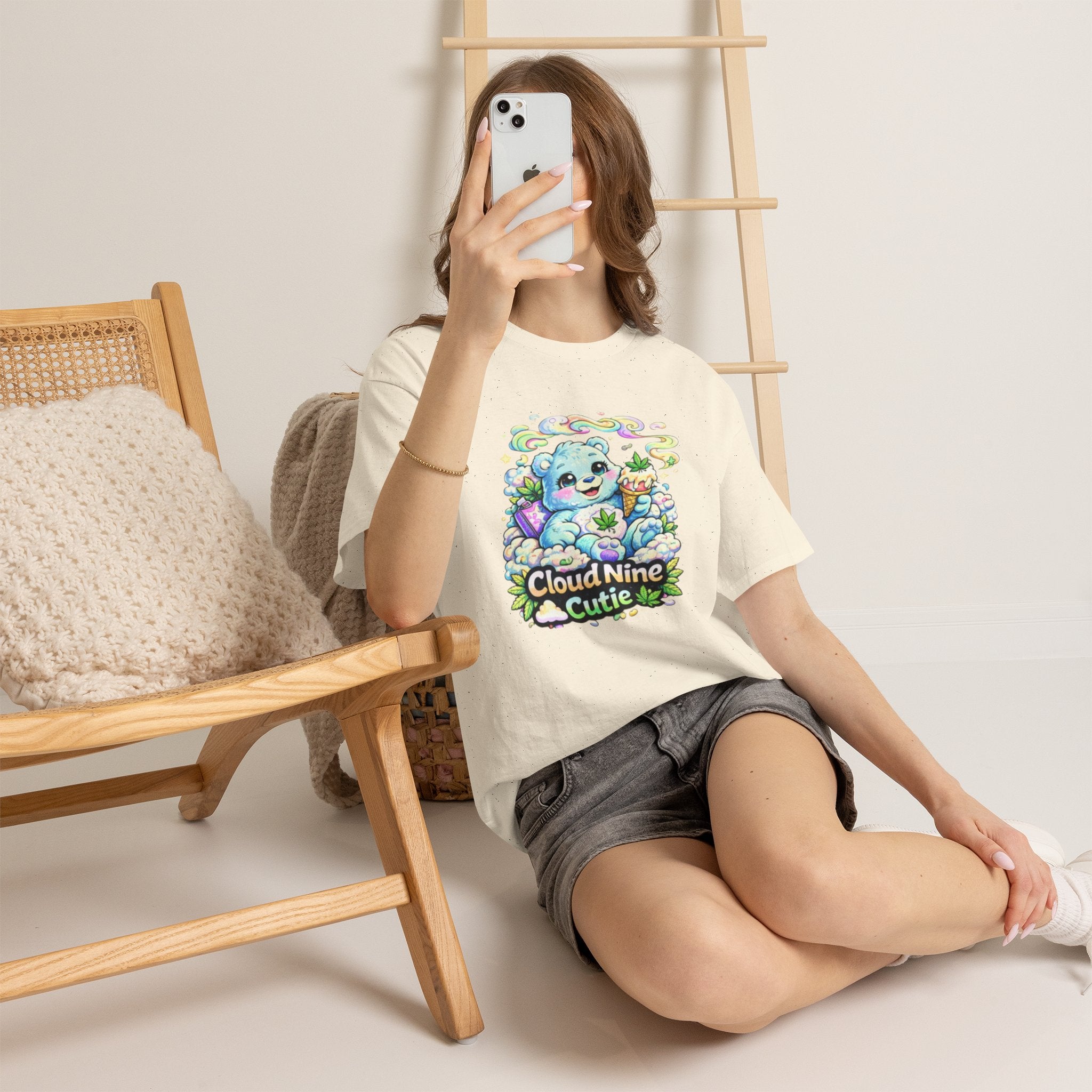 Cloud Nine Cutie Tee — Cute Cloud Puppy Graphic T-Shirt