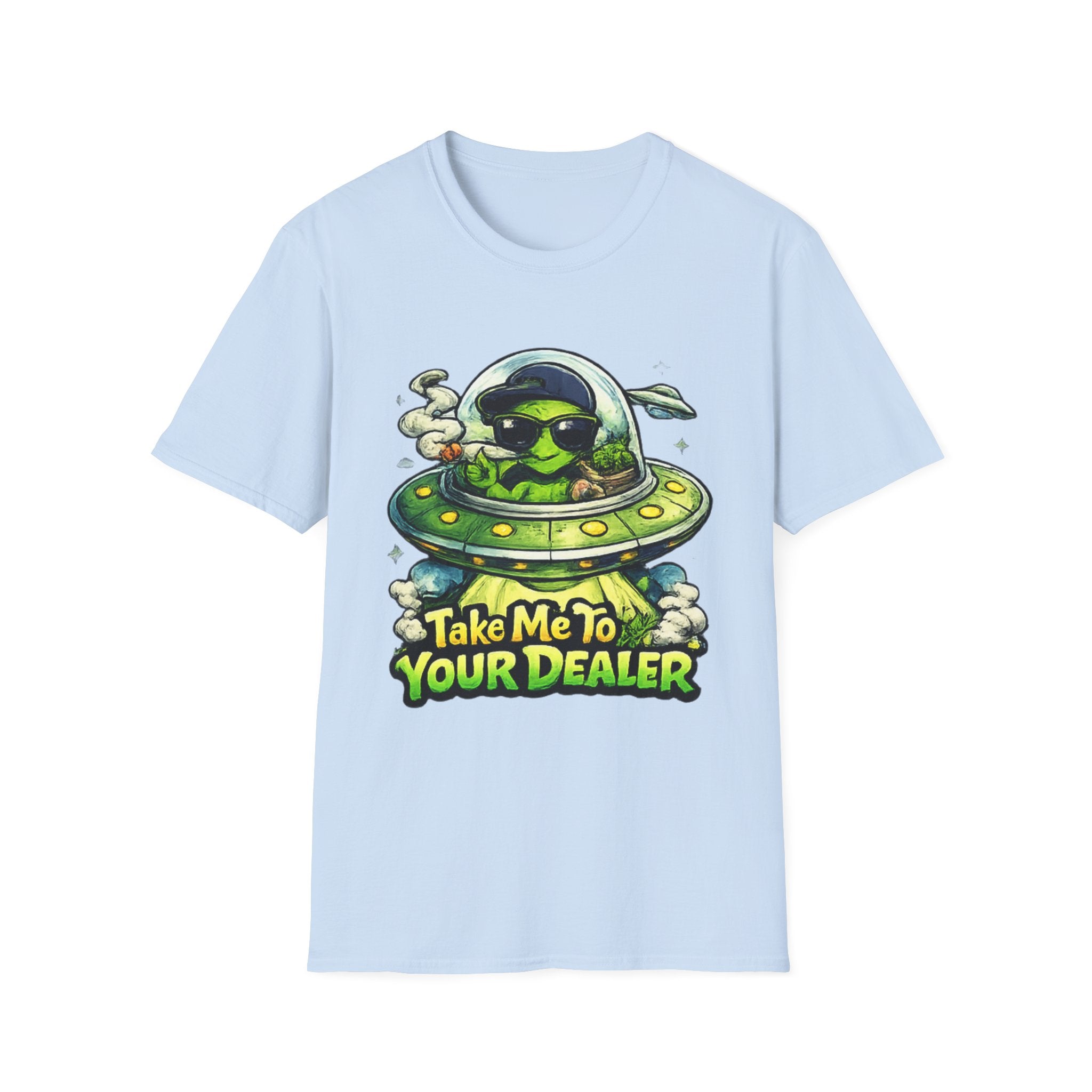 Take Me To Your Dealer Alien T-Shirt