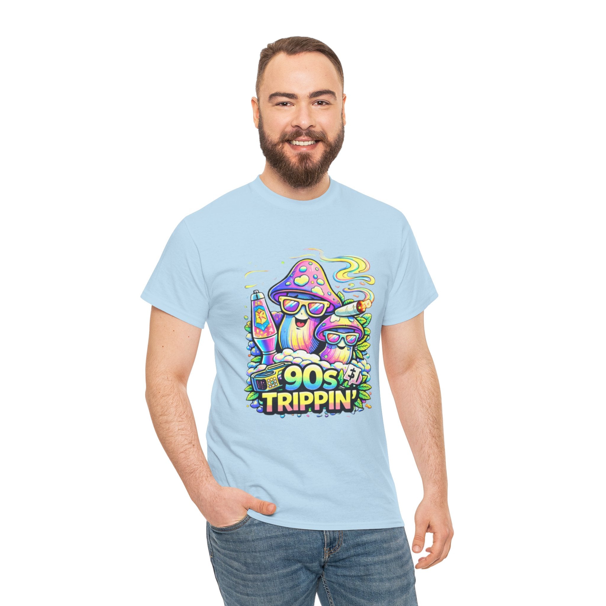 90s Trippin' Mushroom Tee