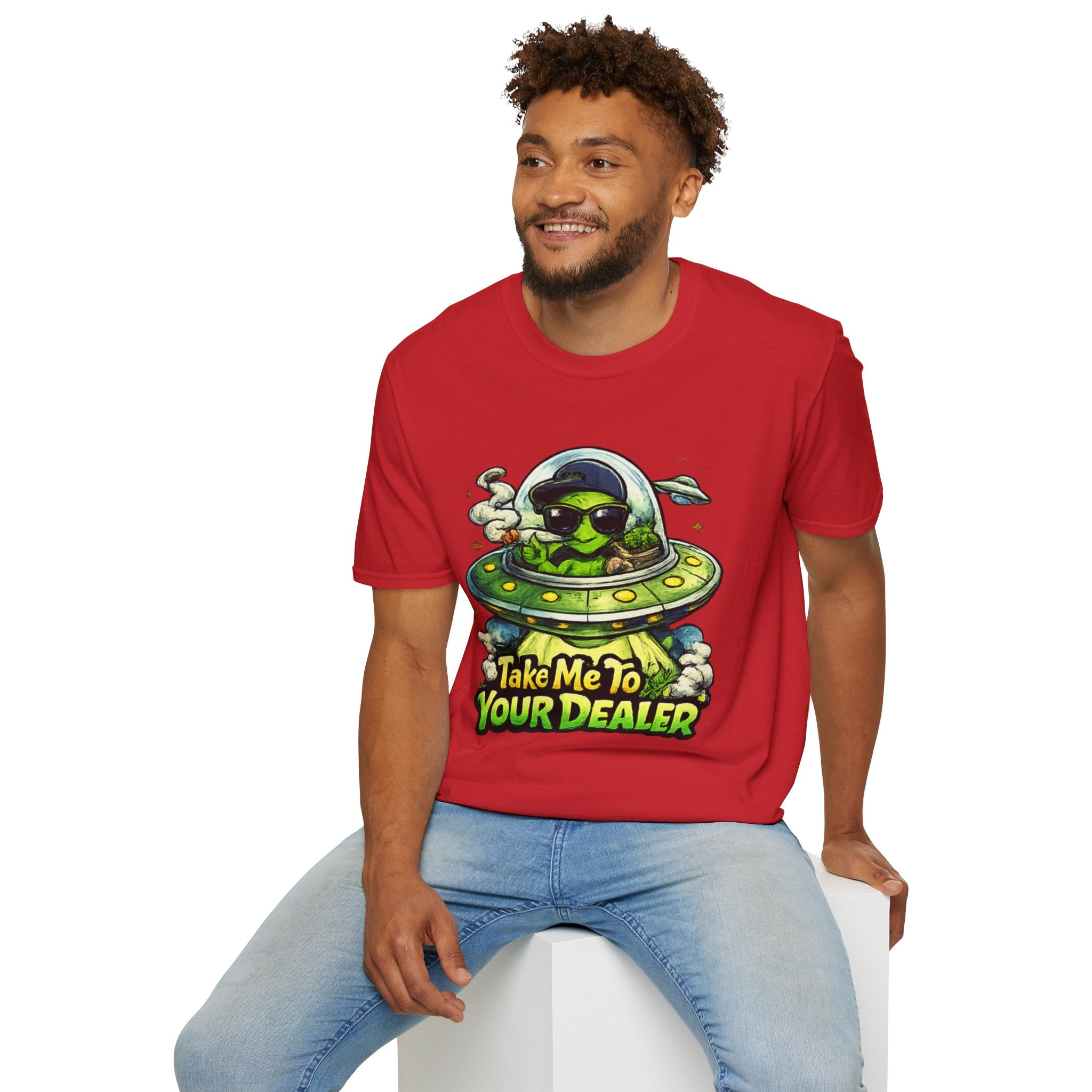 Take Me To Your Dealer Alien T-Shirt