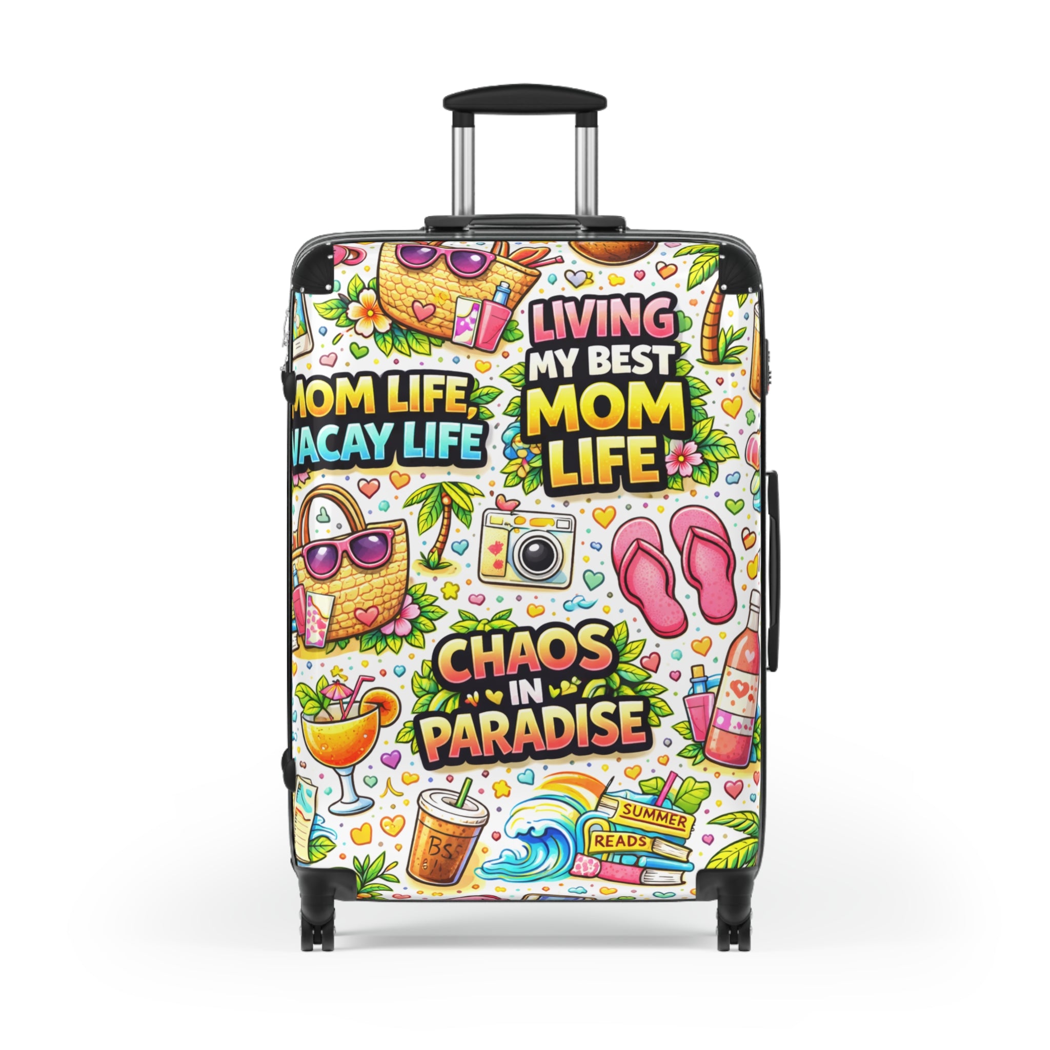 Suitcase – "Living My Best Mom Life: Chaos in Paradise" Carry-On
