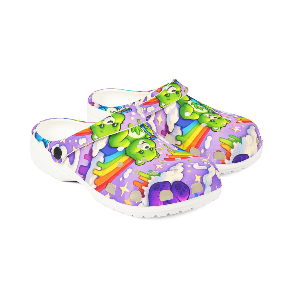Care Bears Rainbow Clog — Colorful EVA Foam Slip-On Shoes
