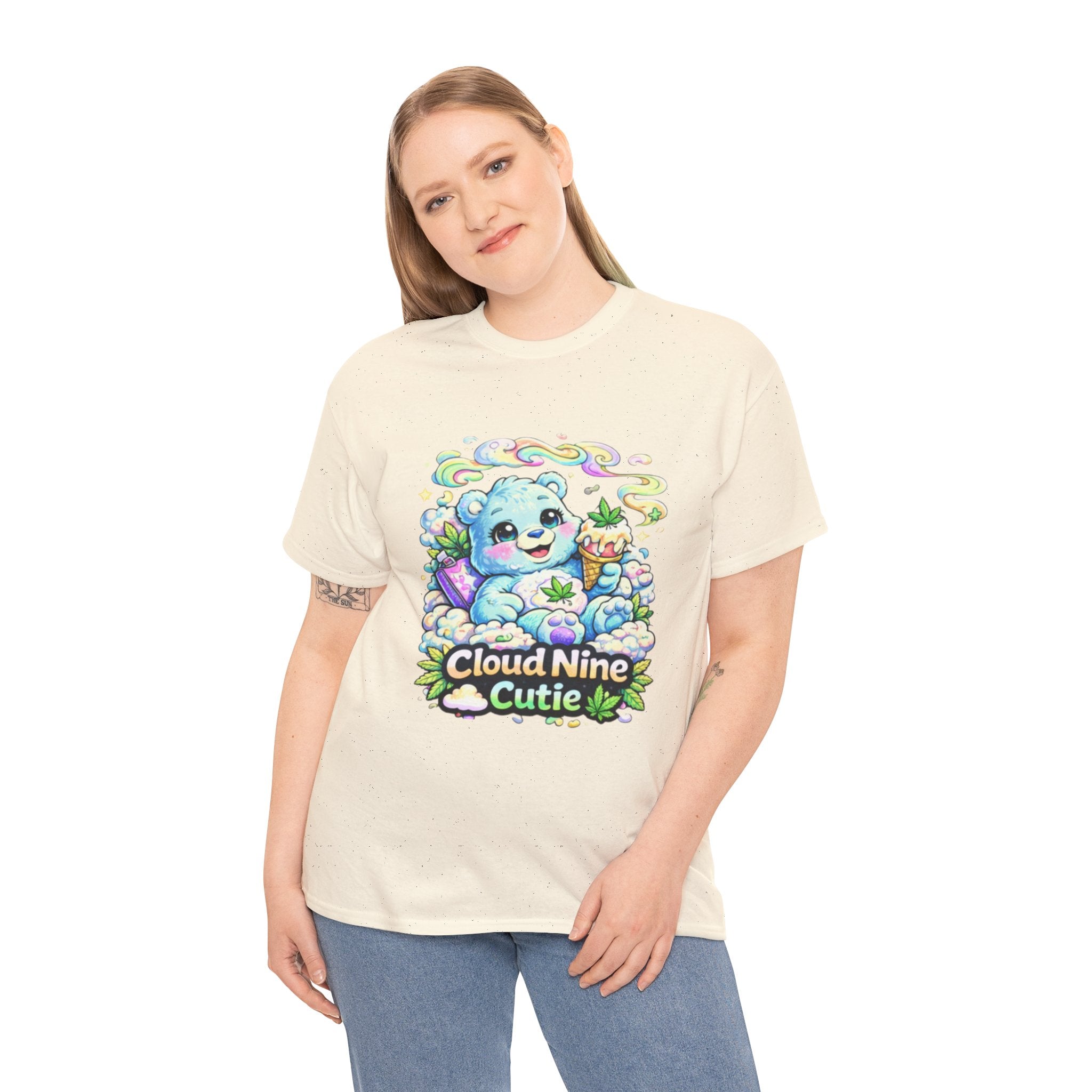Cloud Nine Cutie Tee — Cute Cloud Puppy Graphic T-Shirt