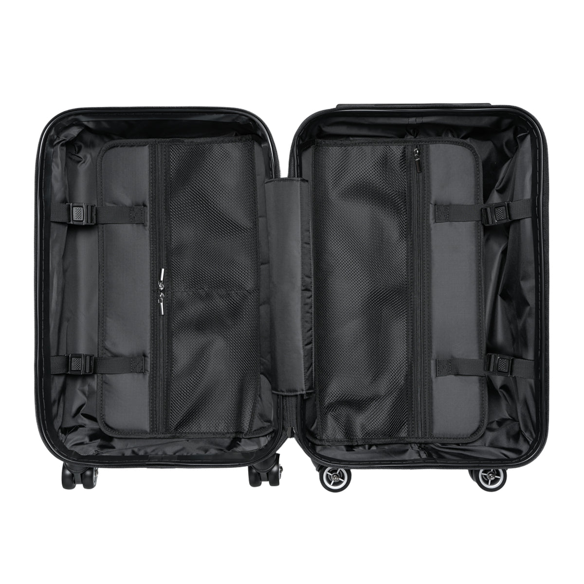 Suitcase — 420 Savage Colorful Rolling Luggage (Psychedelic Rainbow Travel Case)