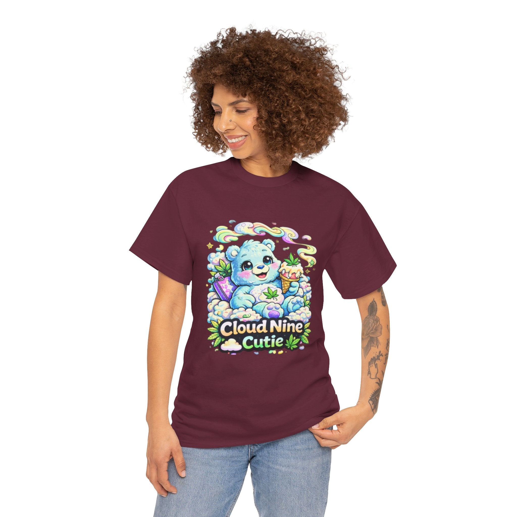 Cloud Nine Cutie Tee — Cute Cloud Puppy Graphic T-Shirt