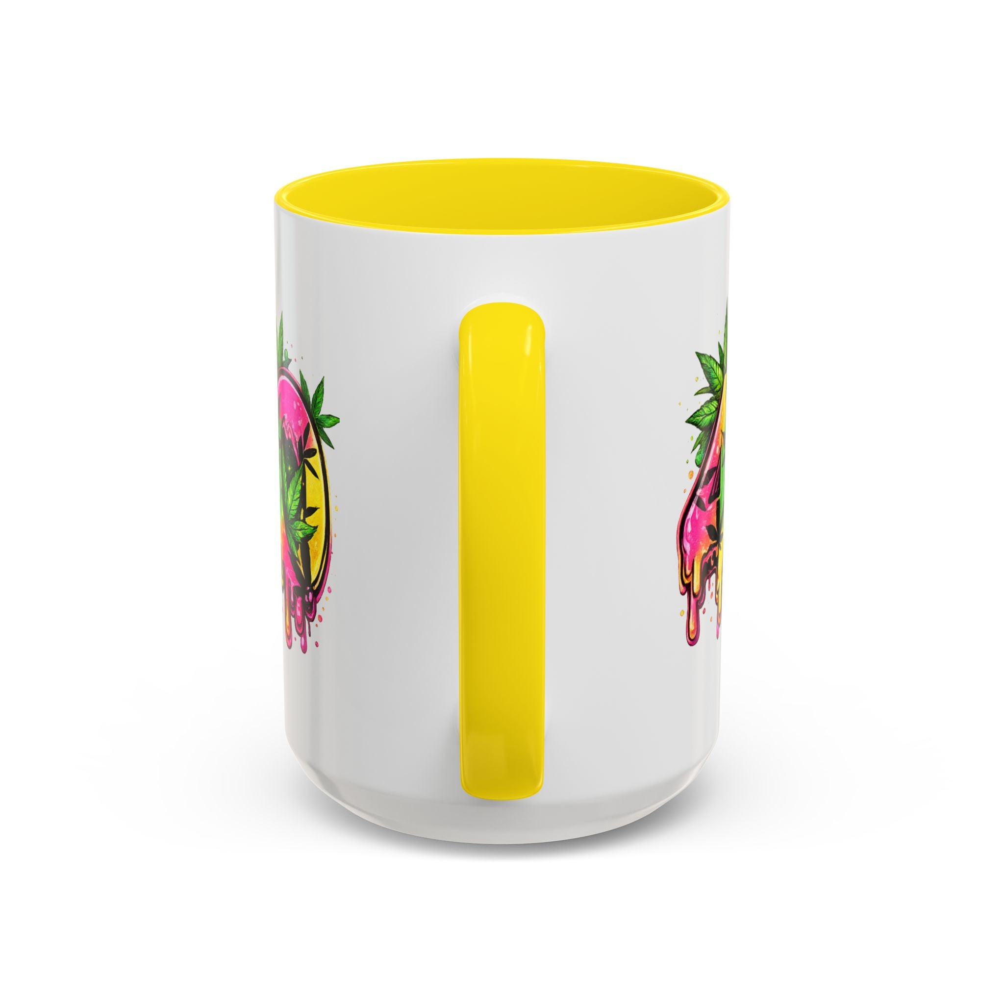 420 Drip Coffee Mug — Colorful Cannabis Stoner Art Accent Mug (11/15oz)