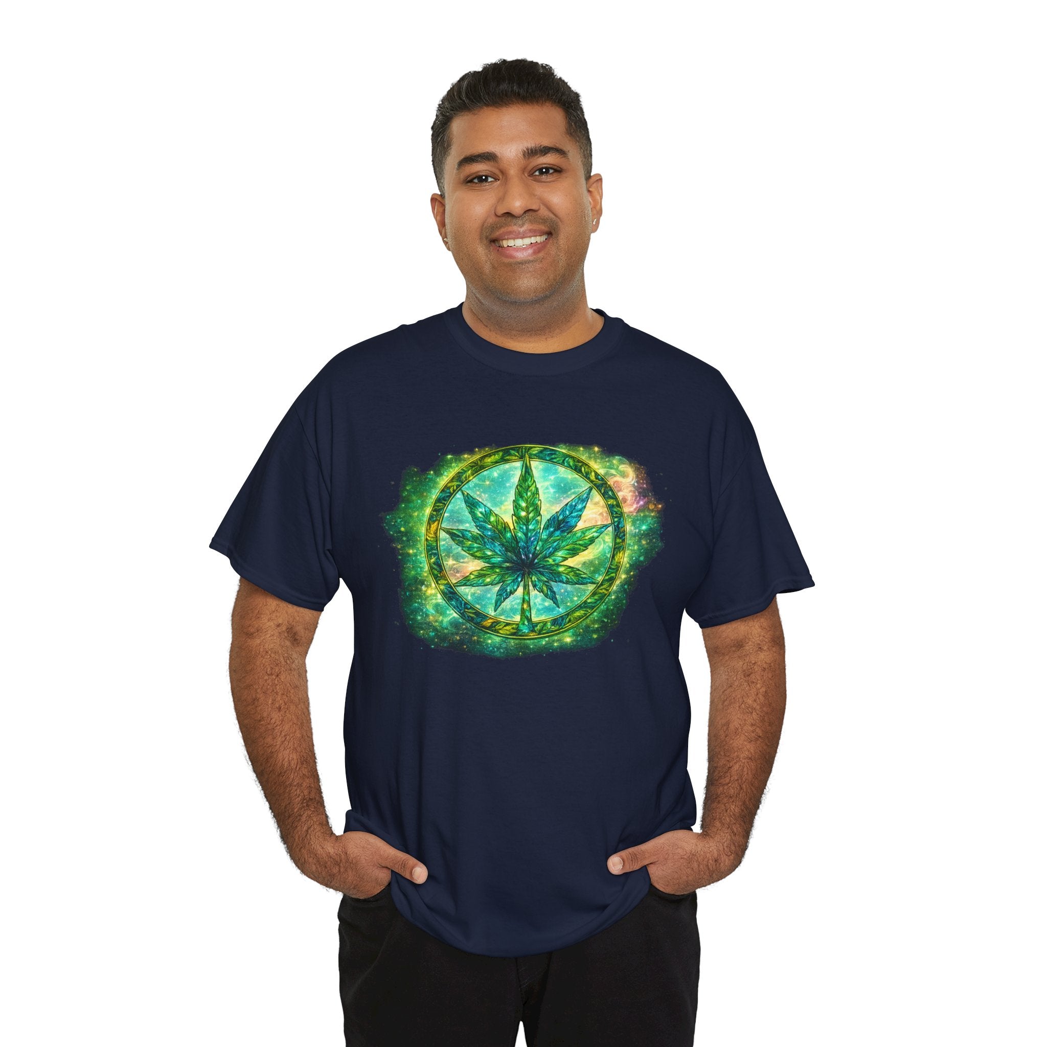 Marijuana Leaf Tie-Dye T-Shirt