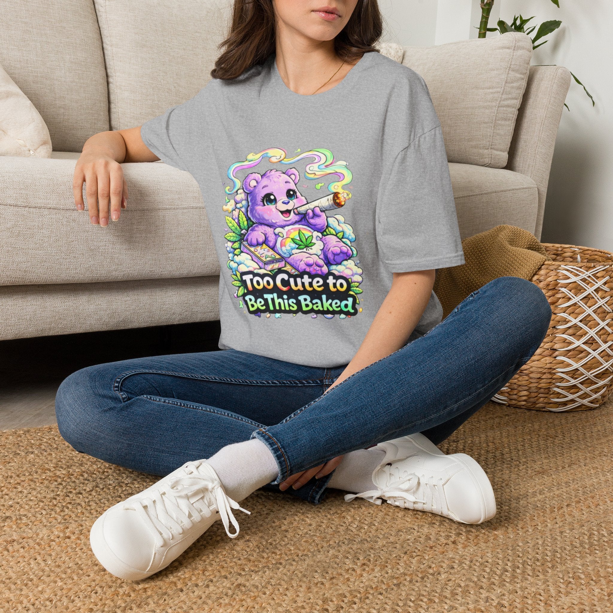 Too Cute to Be This Baked Bear T-Shirt