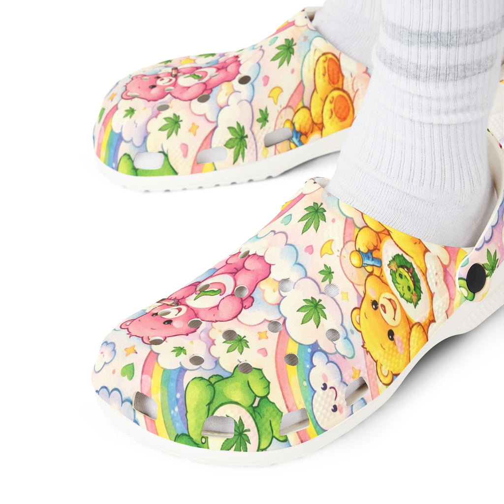 Care Bears Rainbow Clogs – Colorful EVA Foam Slip-On Shoes