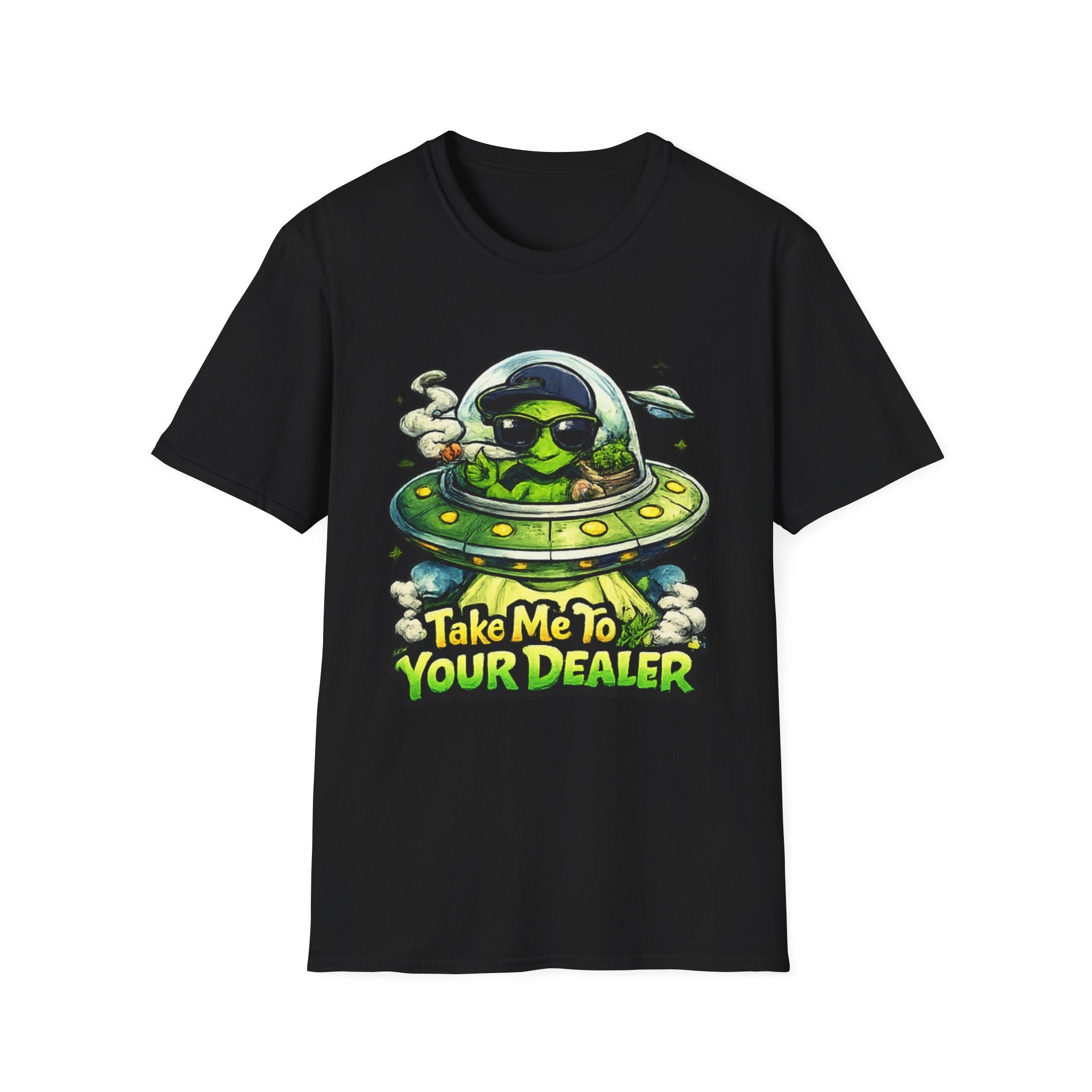 Take Me To Your Dealer Alien T-Shirt