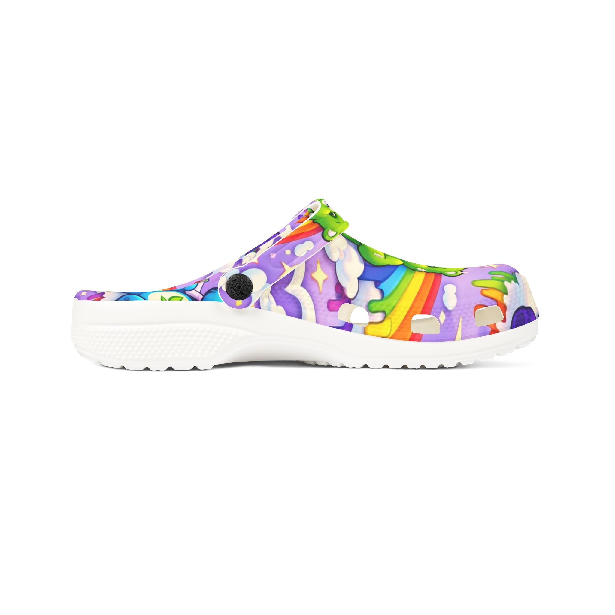 Care Bears Rainbow Clog — Colorful EVA Foam Slip-On Shoes