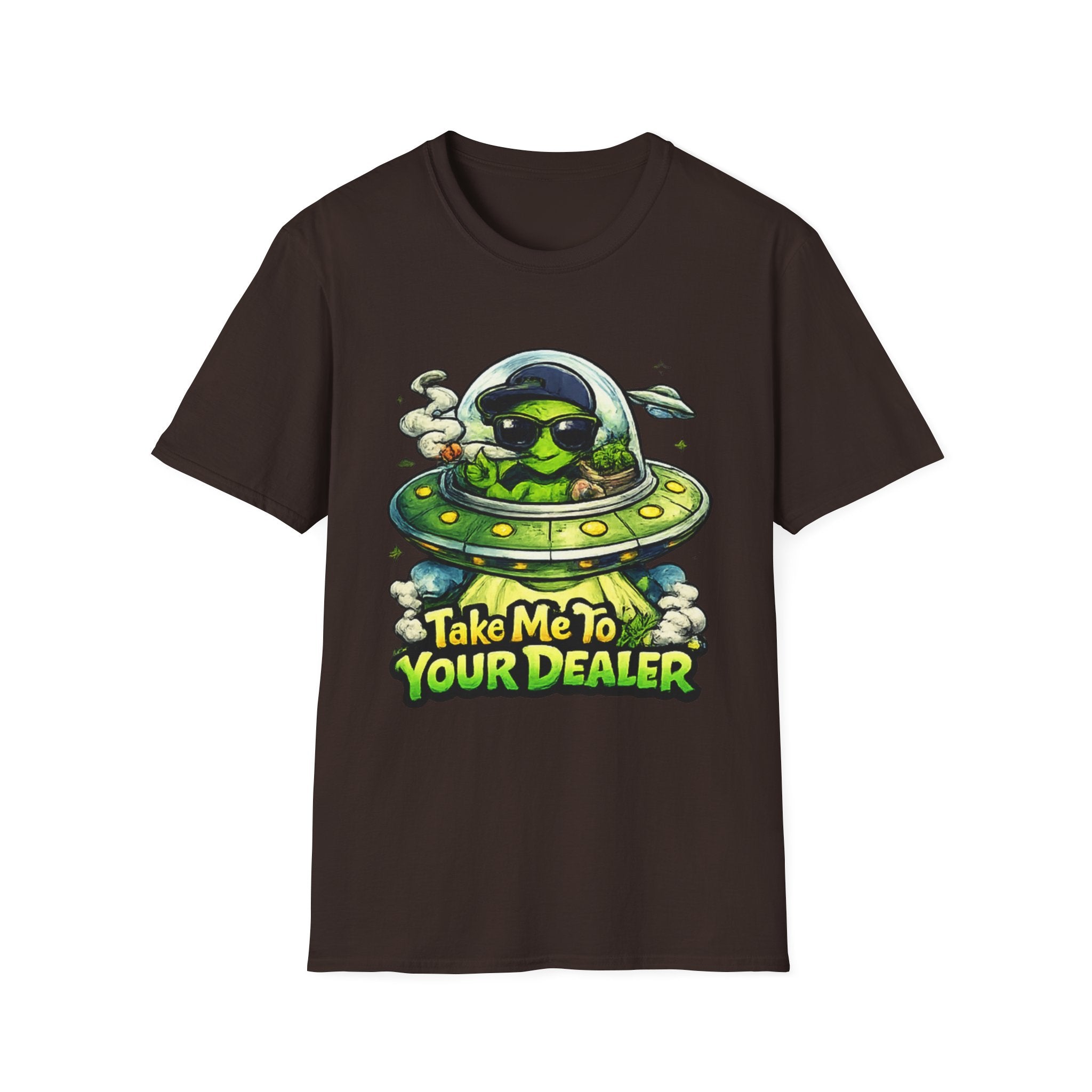 Take Me To Your Dealer Alien T-Shirt
