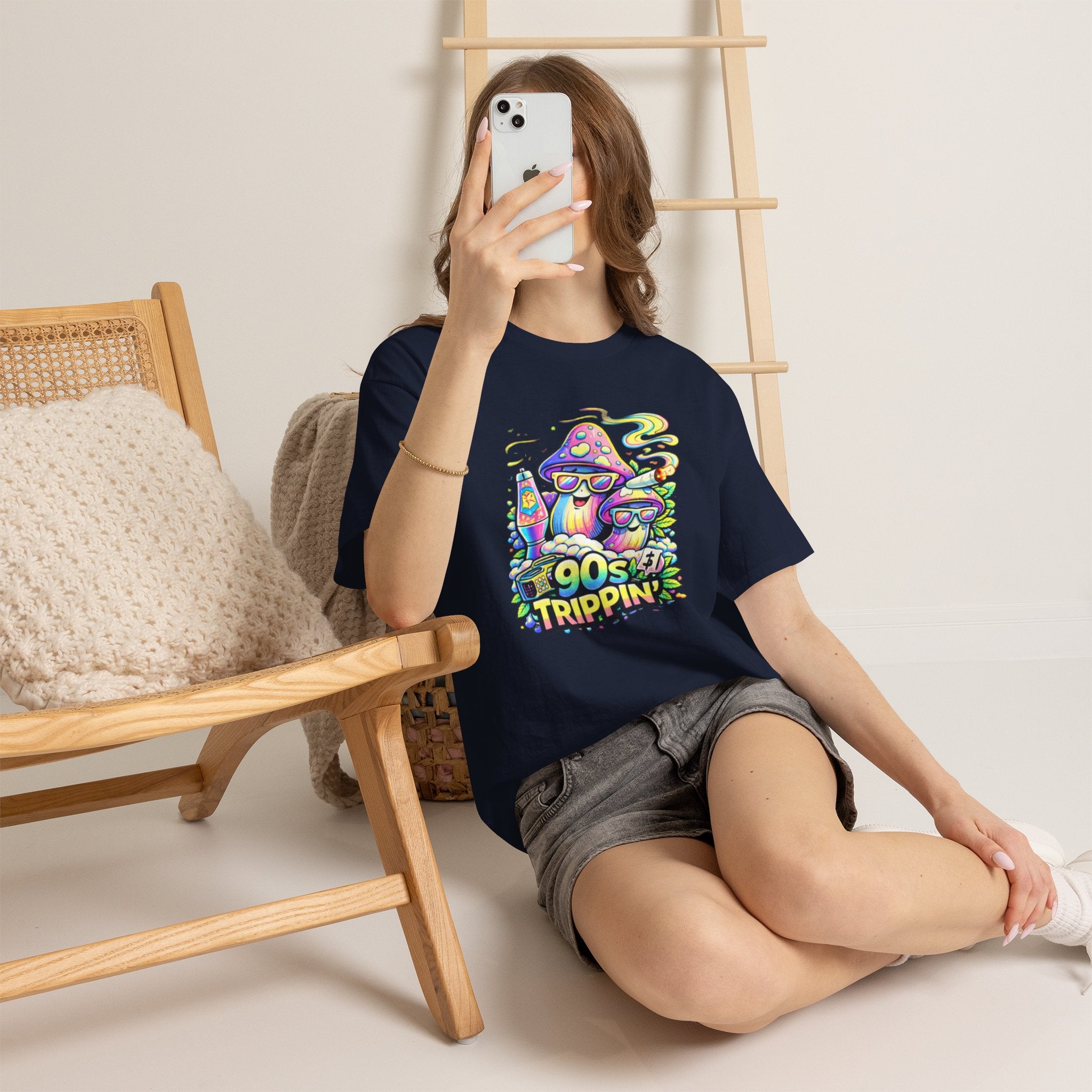 90s Trippin' Mushroom Tee