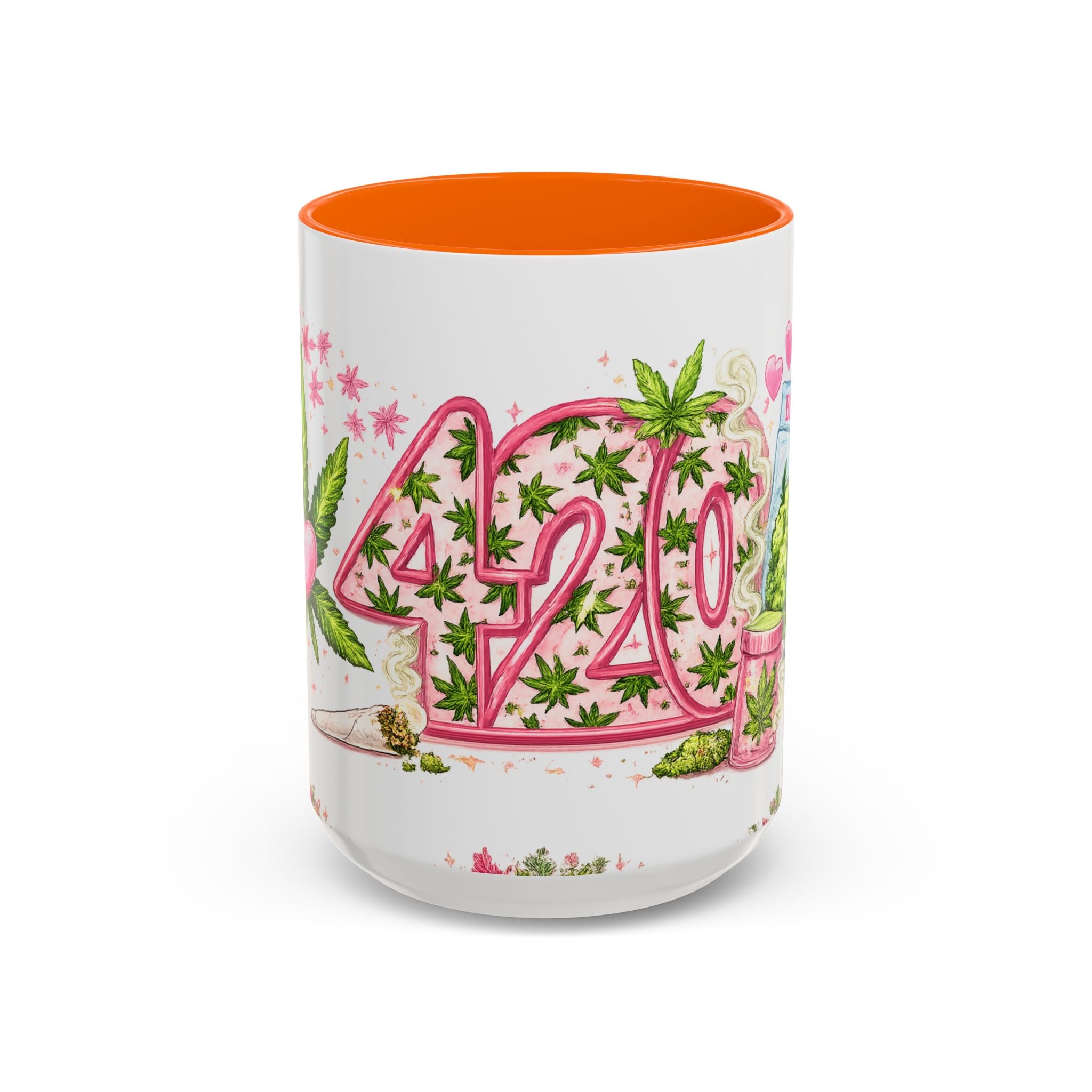 420 Cannabis Coffee Mug — 'Best Buds' Accent Tea Cup (11/15oz)