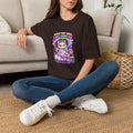 Graphic T-Shirt — "Piss Me Off & I Will Ignore You" Cute Grumpy Cat Rainbow Design