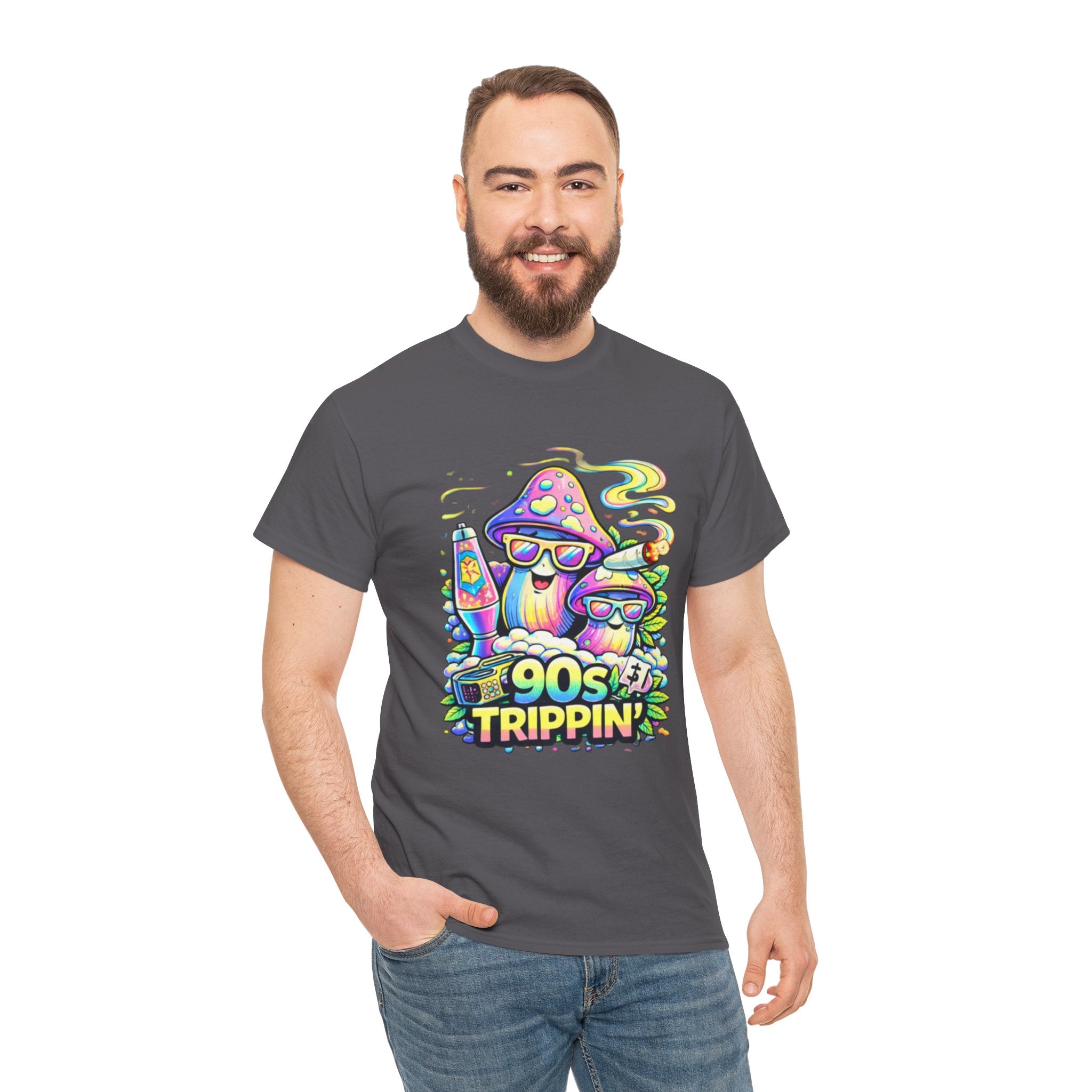 90s Trippin' Mushroom Tee
