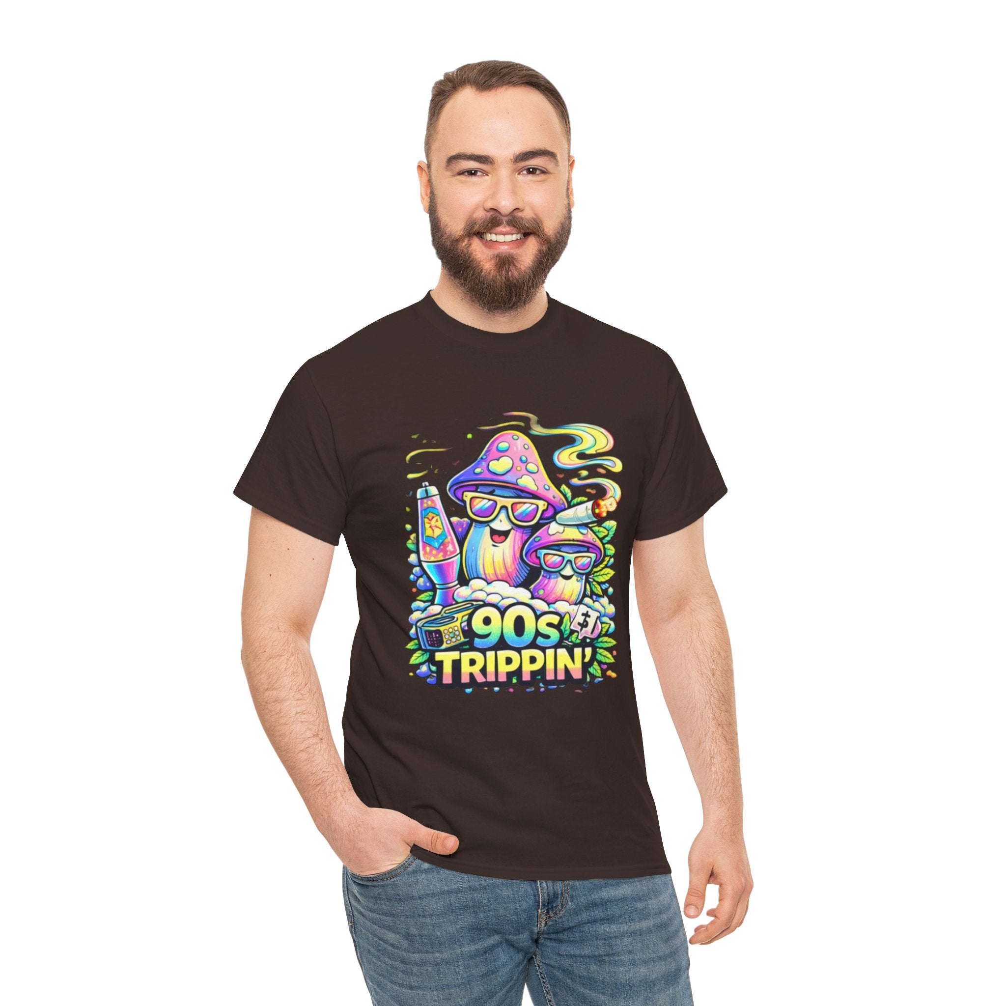 90s Trippin' Mushroom Tee