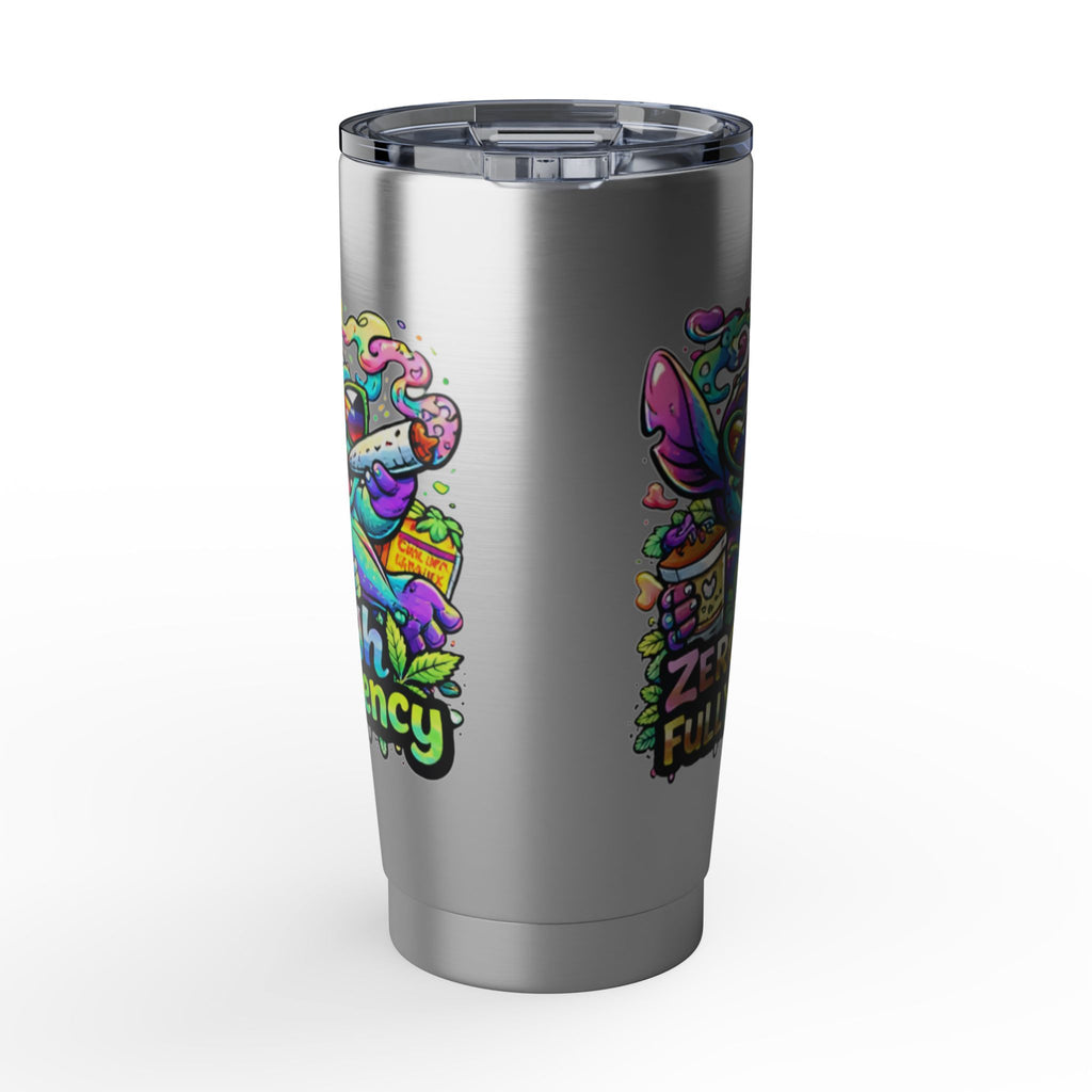 20oz Tumbler — Colorful Vagabond Travel Cup with 'Vagabond' Adventure Artwork