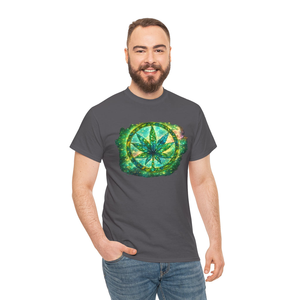 Marijuana Leaf Tie-Dye T-Shirt