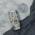 Herbal Reset 20oz Tumbler — Botanical Cannabis Leaf Travel Cup