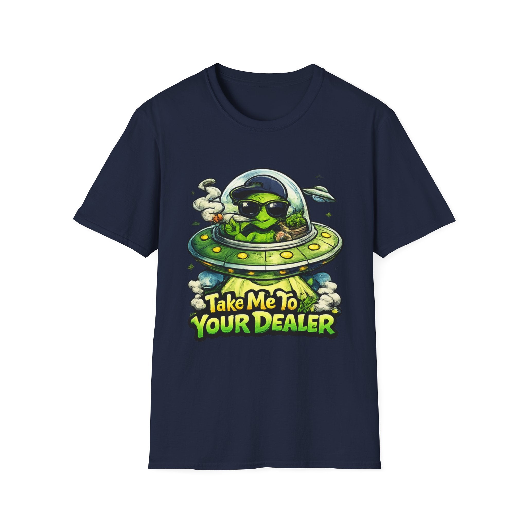 Take Me To Your Dealer Alien T-Shirt