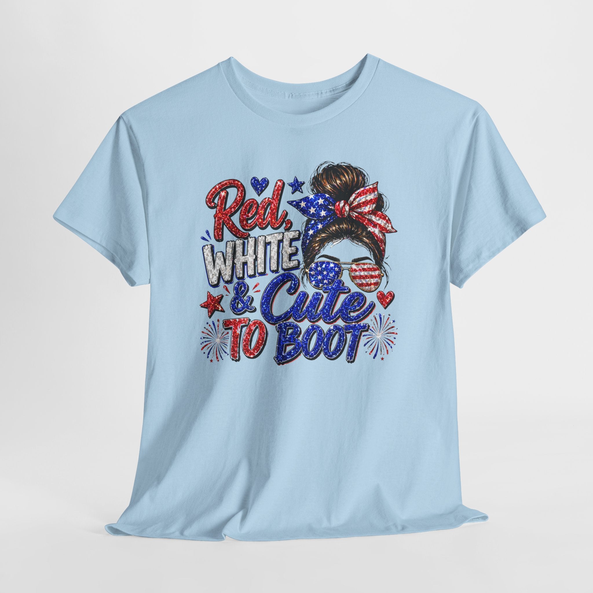 Patriotic 'Red White & Cute To Boot' Tee