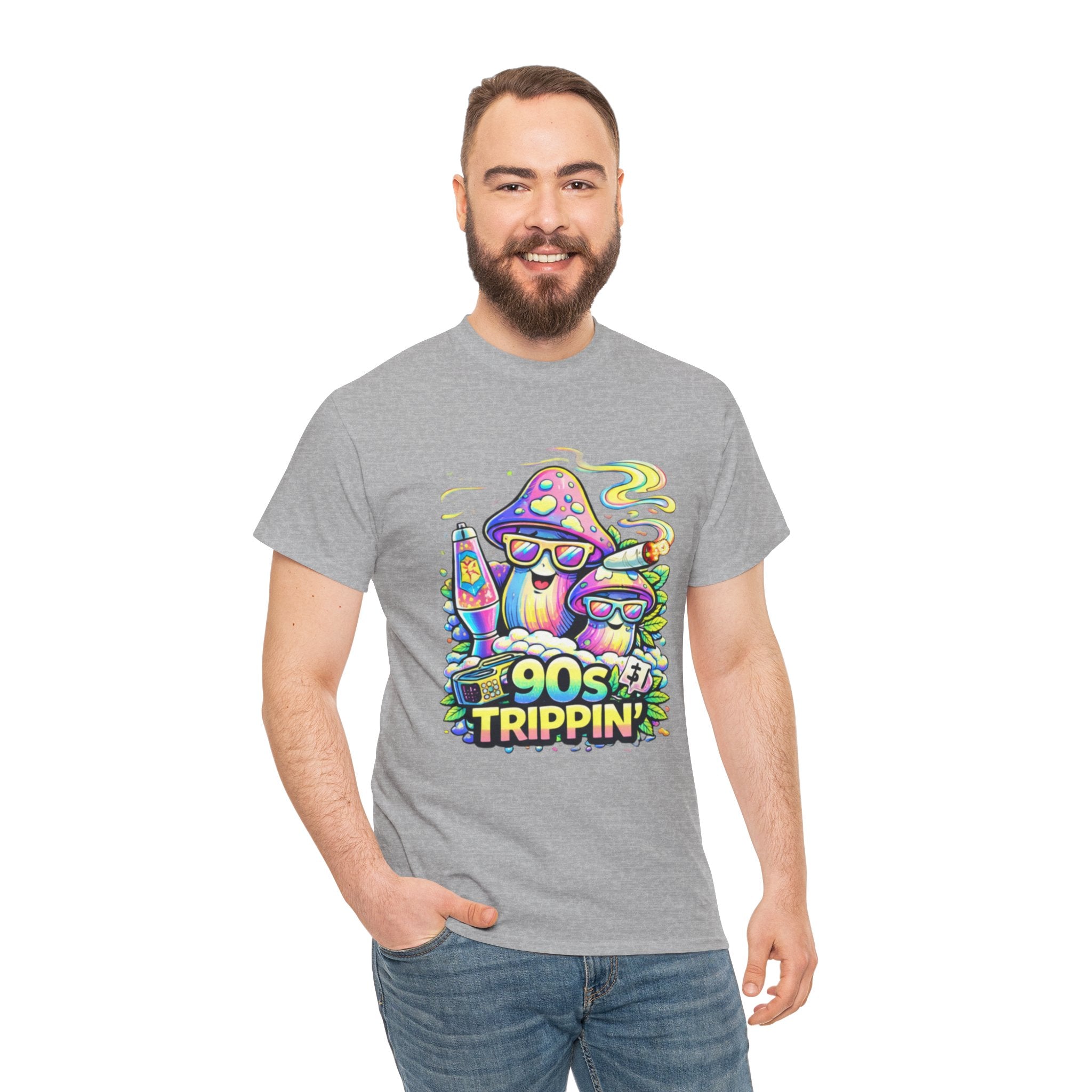 90s Trippin' Mushroom Tee