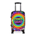 Stoner Squad Carry-On Suitcase – Colorful Psychedelic Travel Luggage