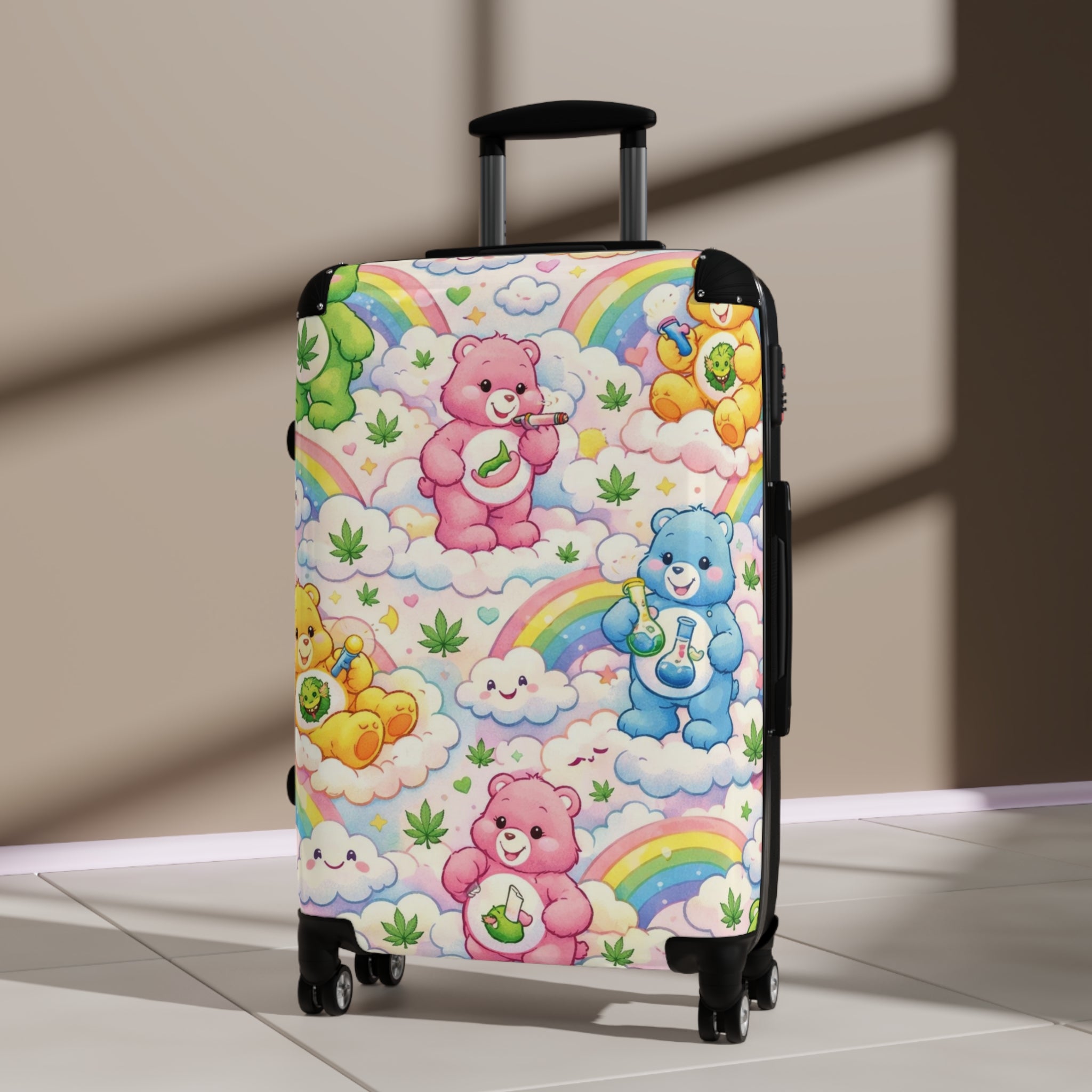 Care Bears Rainbow Suitcase – Cute Pastel Travel Luggage