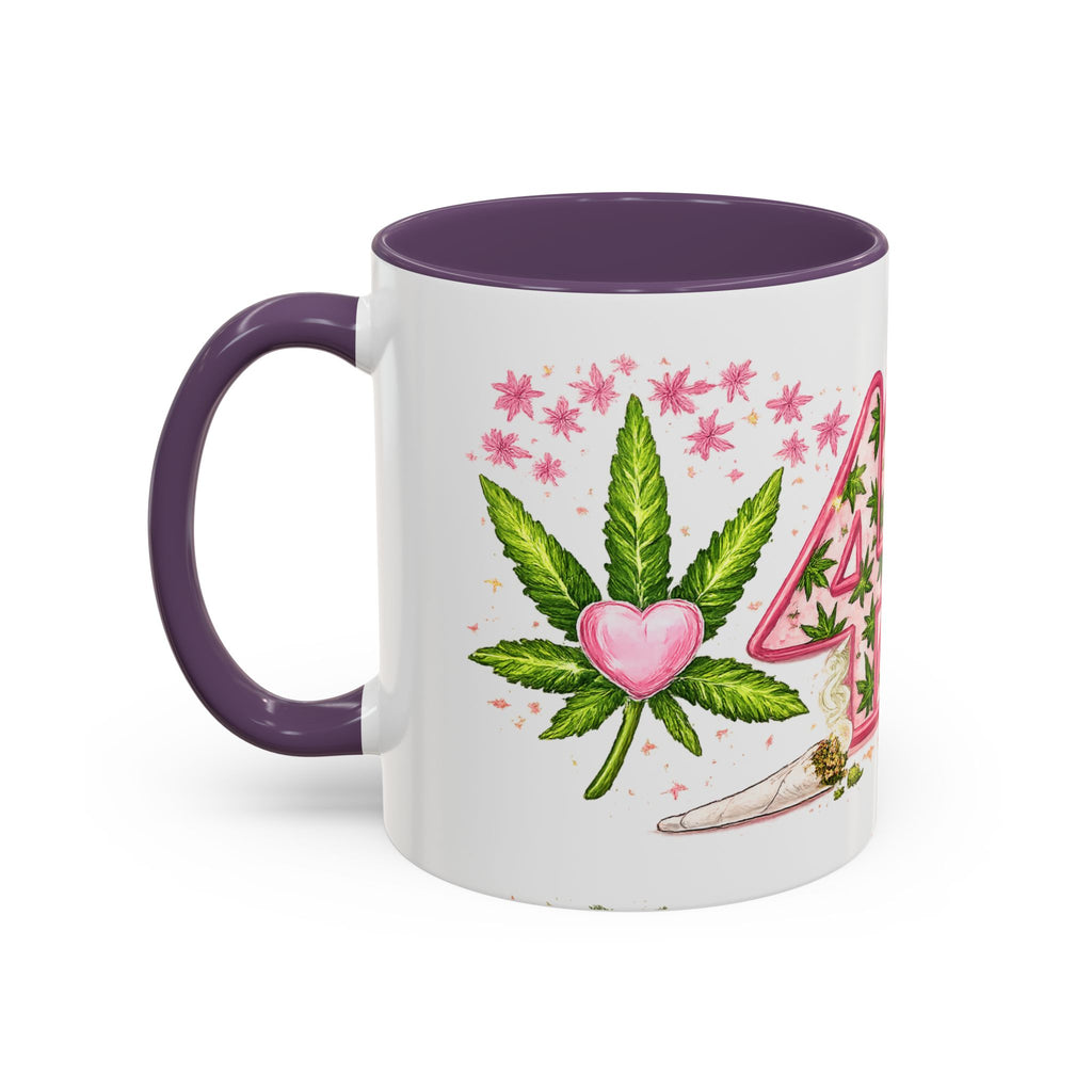 420 Cannabis Coffee Mug — 'Best Buds' Accent Tea Cup (11/15oz)